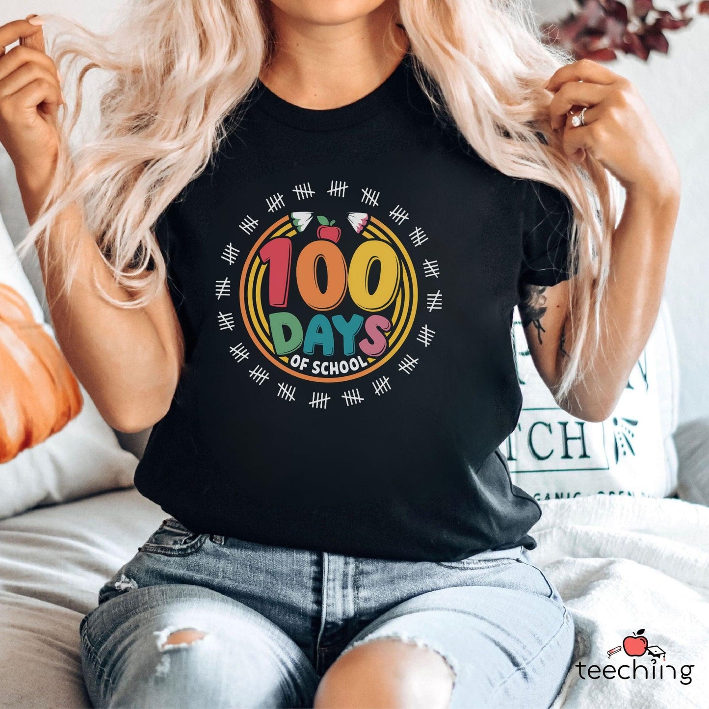 100 Days of School T-shirt