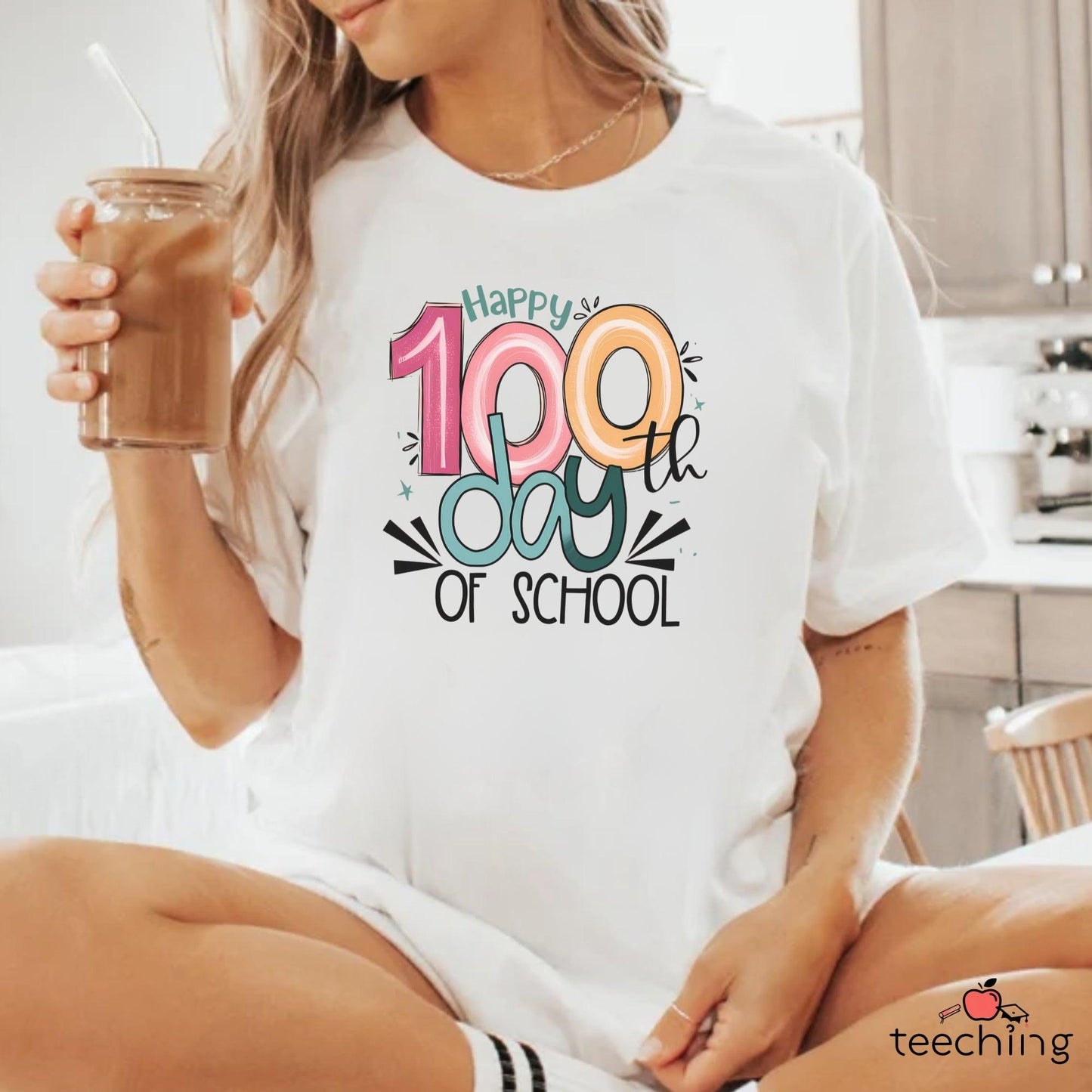 Happy 100 Days Of School T-shirt