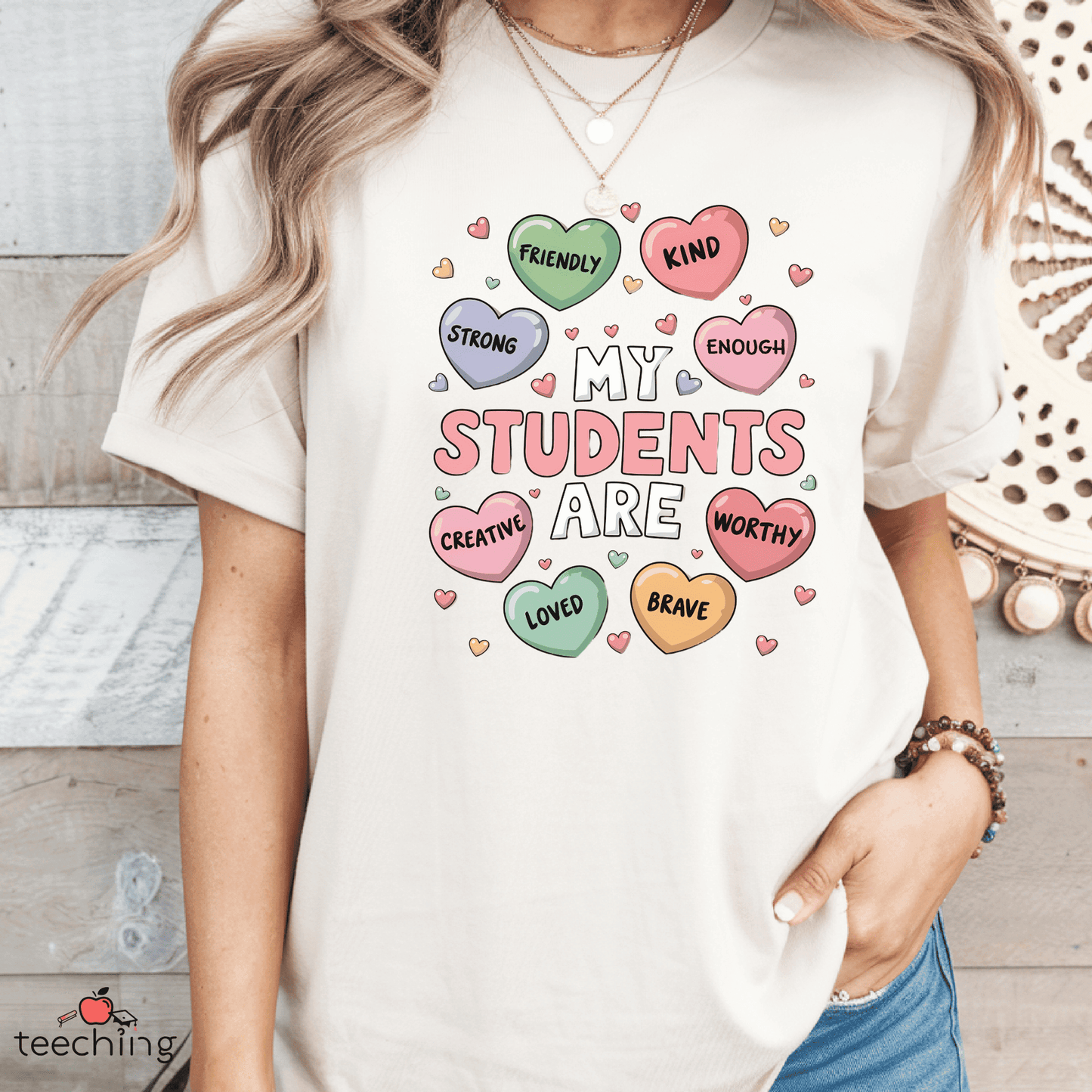 My Students Are My Valentines Teacher T-shirt