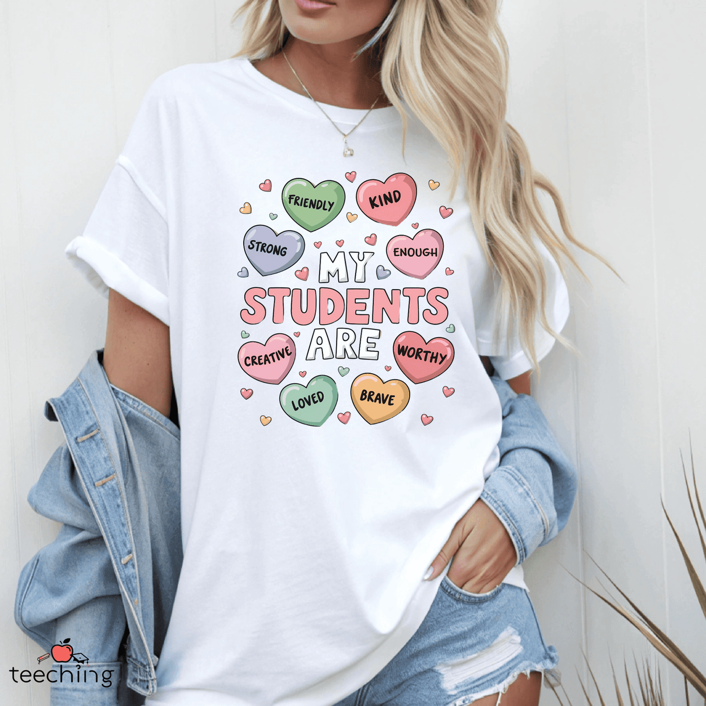 My Students Are My Valentines Teacher T-shirt