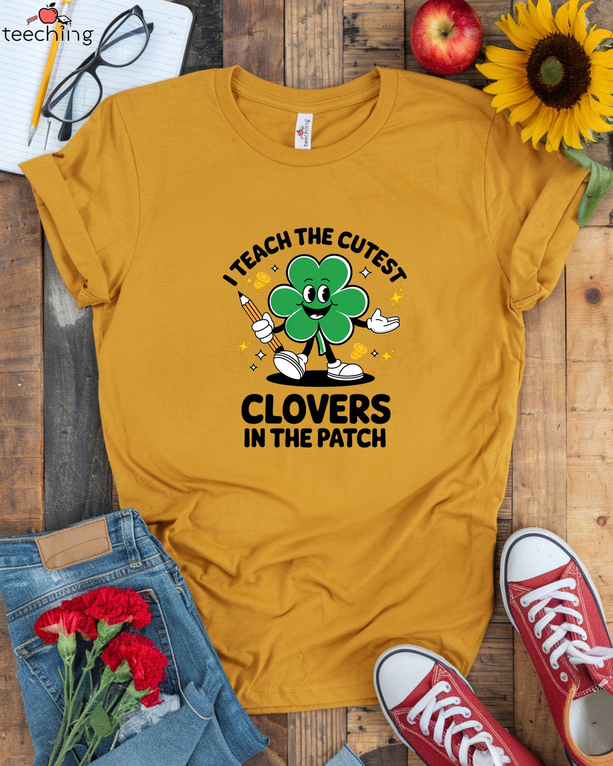 I Teach the Cutest Clovers in the Patch T-shirt