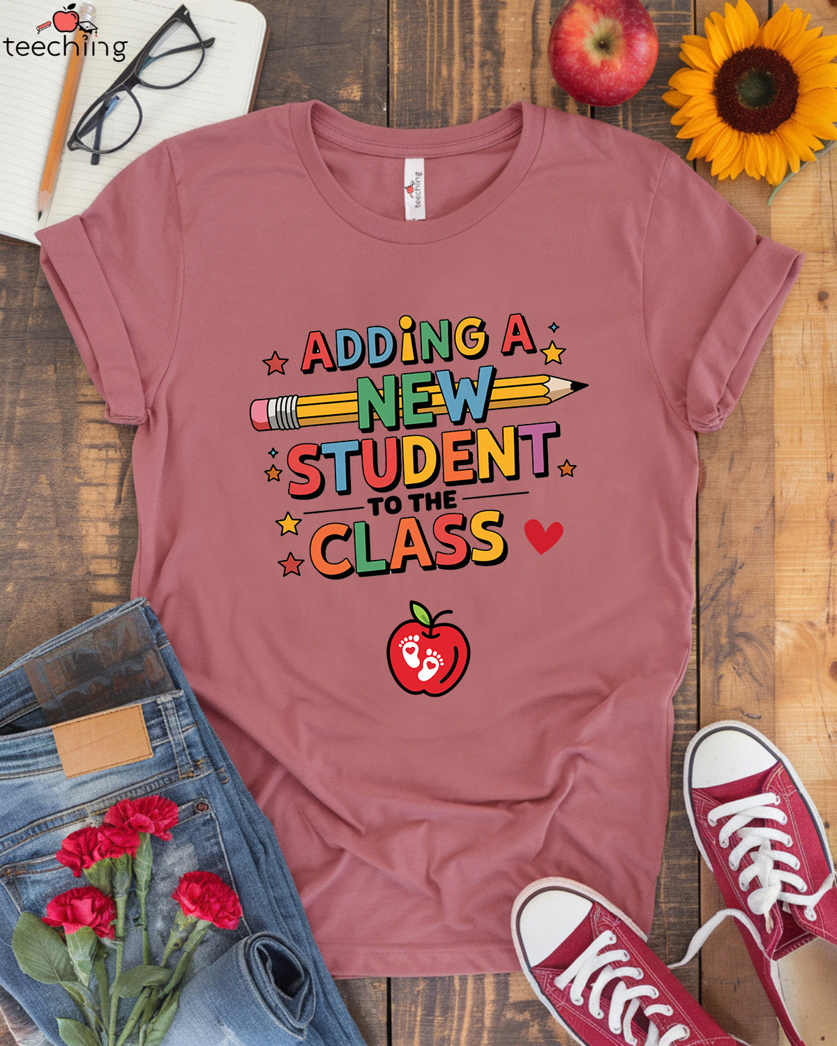 Adding A New Student To The Class T-shirt