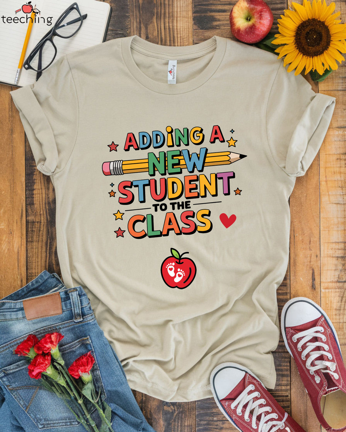 Adding A New Student To The Class T-shirt