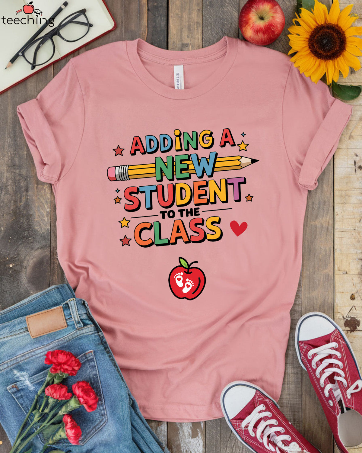 Adding A New Student To The Class T-shirt