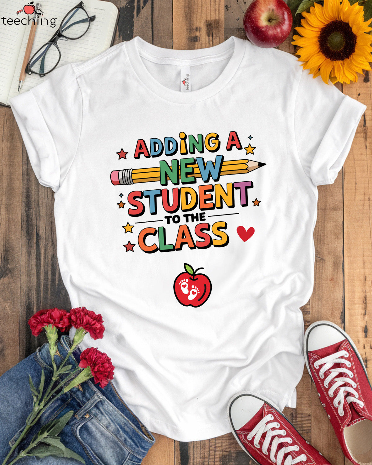 Adding A New Student To The Class T-shirt