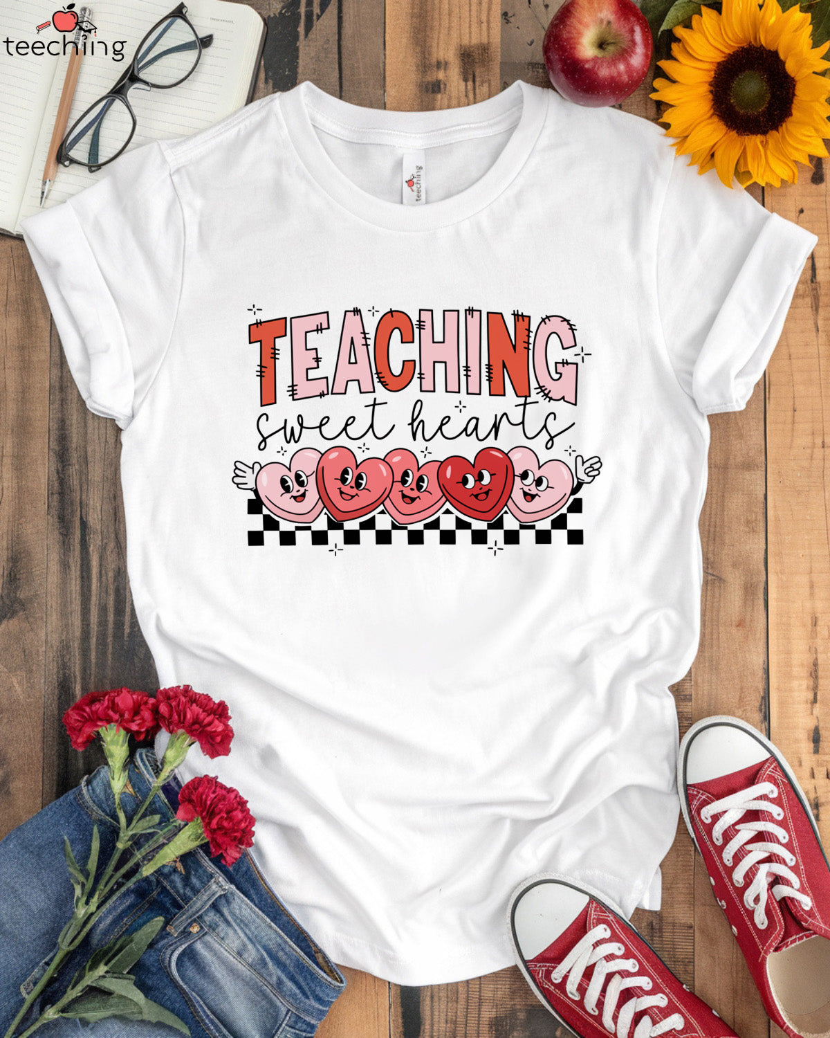 Teaching Sweet Heart T-Shirt