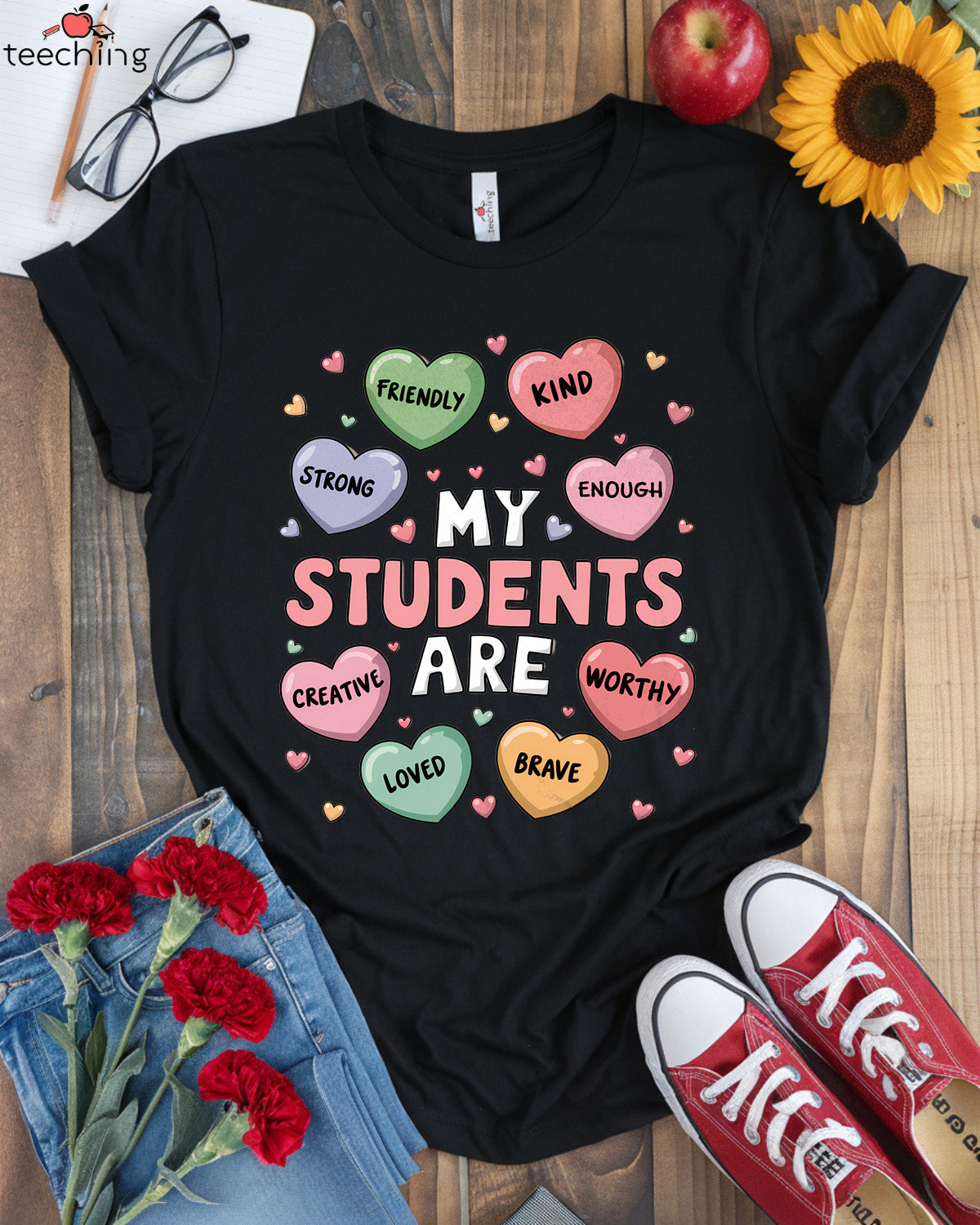 My Students Are My Valentines Teacher T-shirt