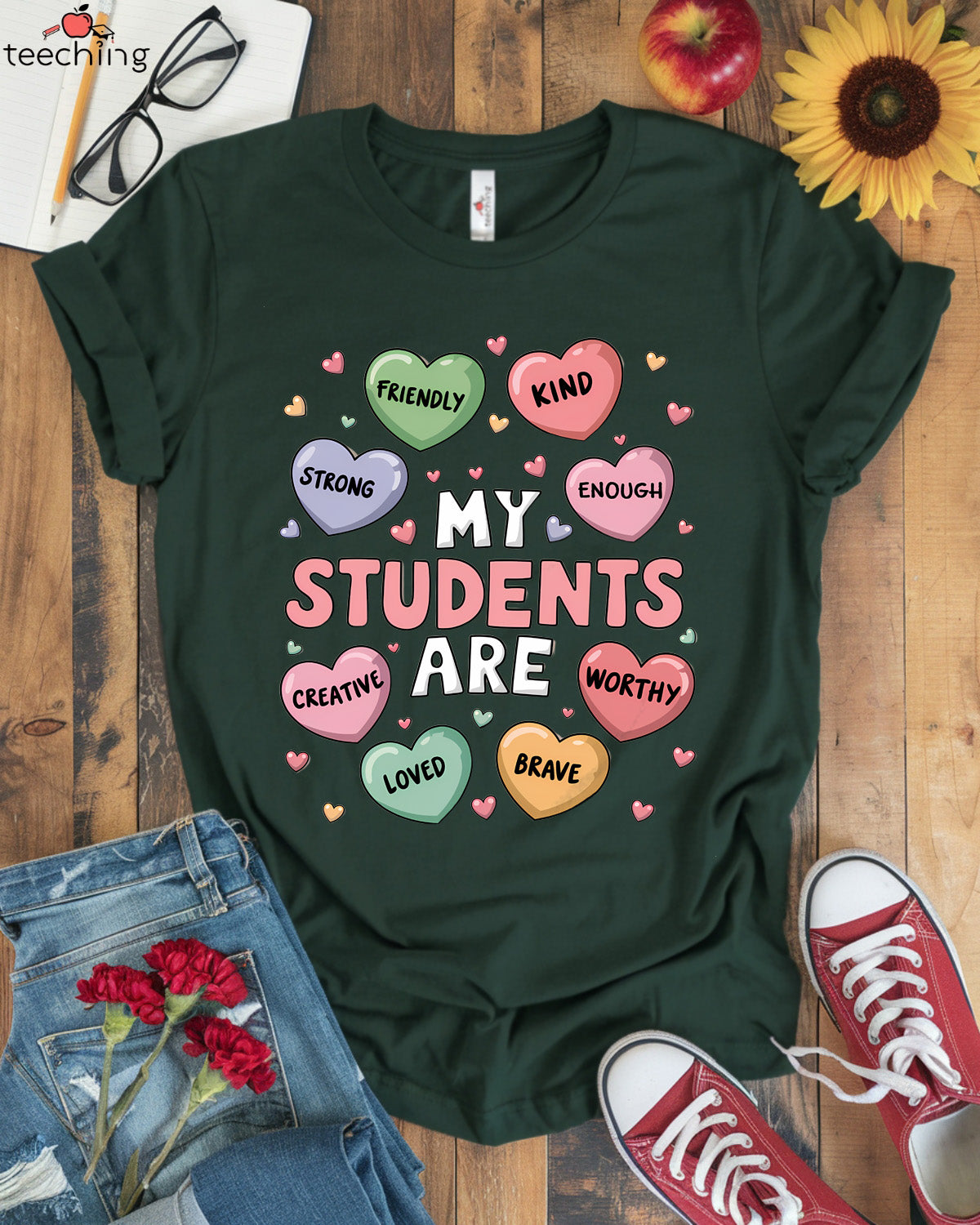 My Students Are My Valentines Teacher T-shirt