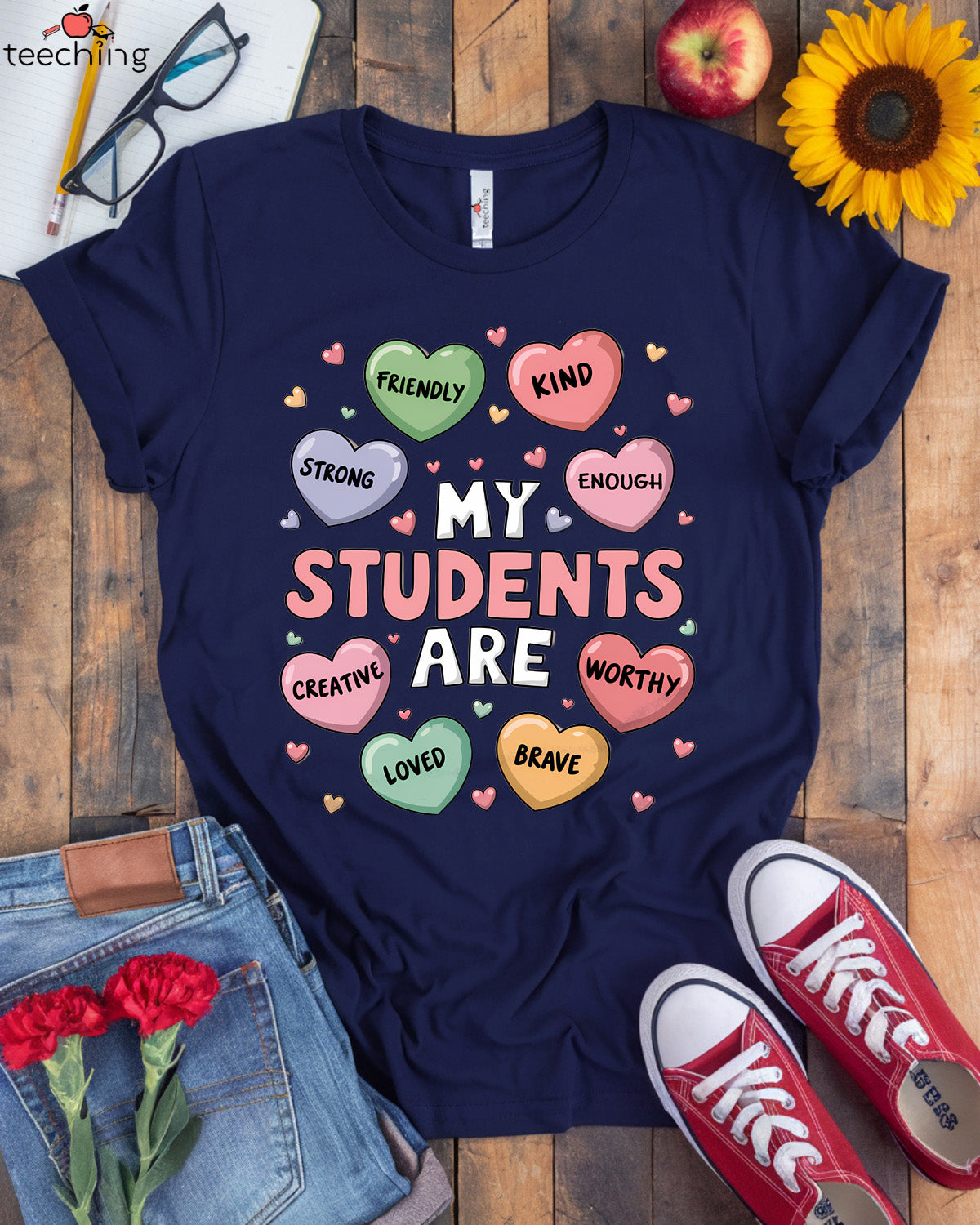 My Students Are My Valentines Teacher T-shirt