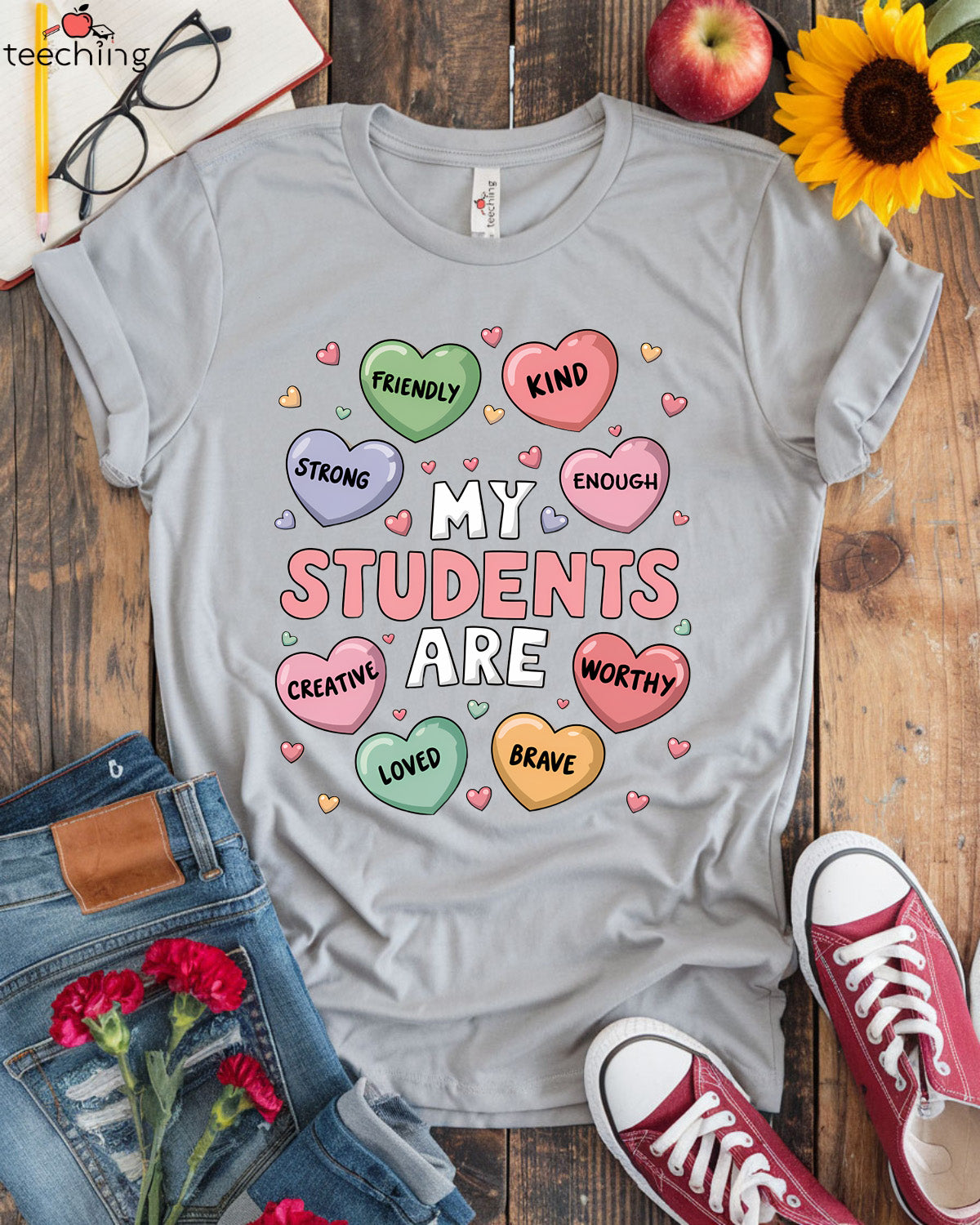 My Students Are My Valentines Teacher T-shirt