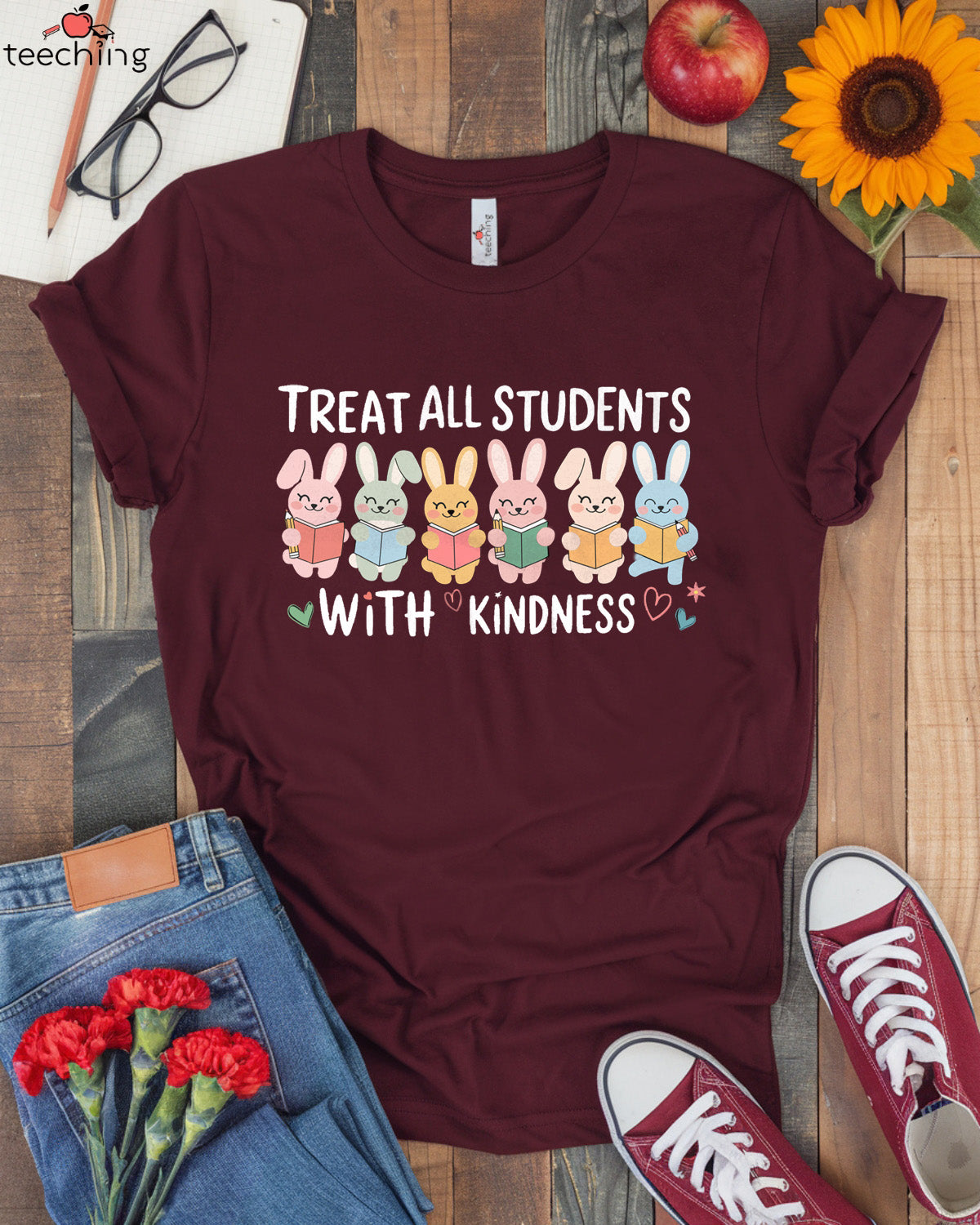 Treat All Students With Kindness T-shirt