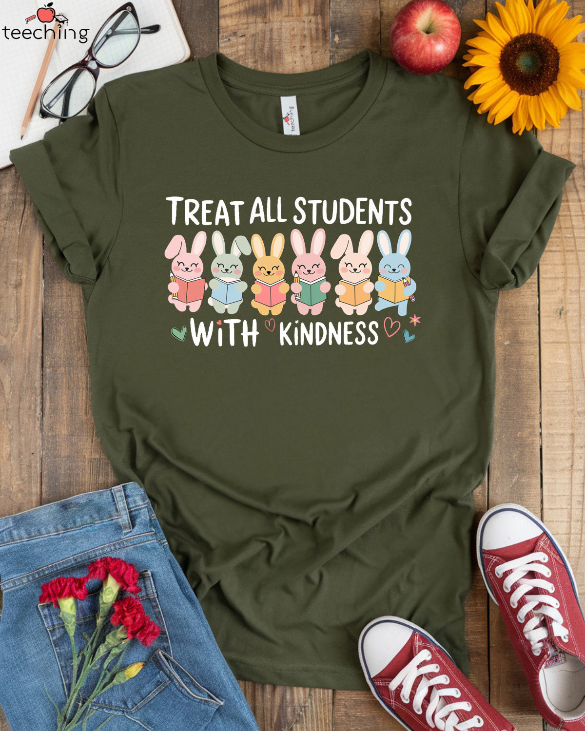 Treat All Students With Kindness T-shirt