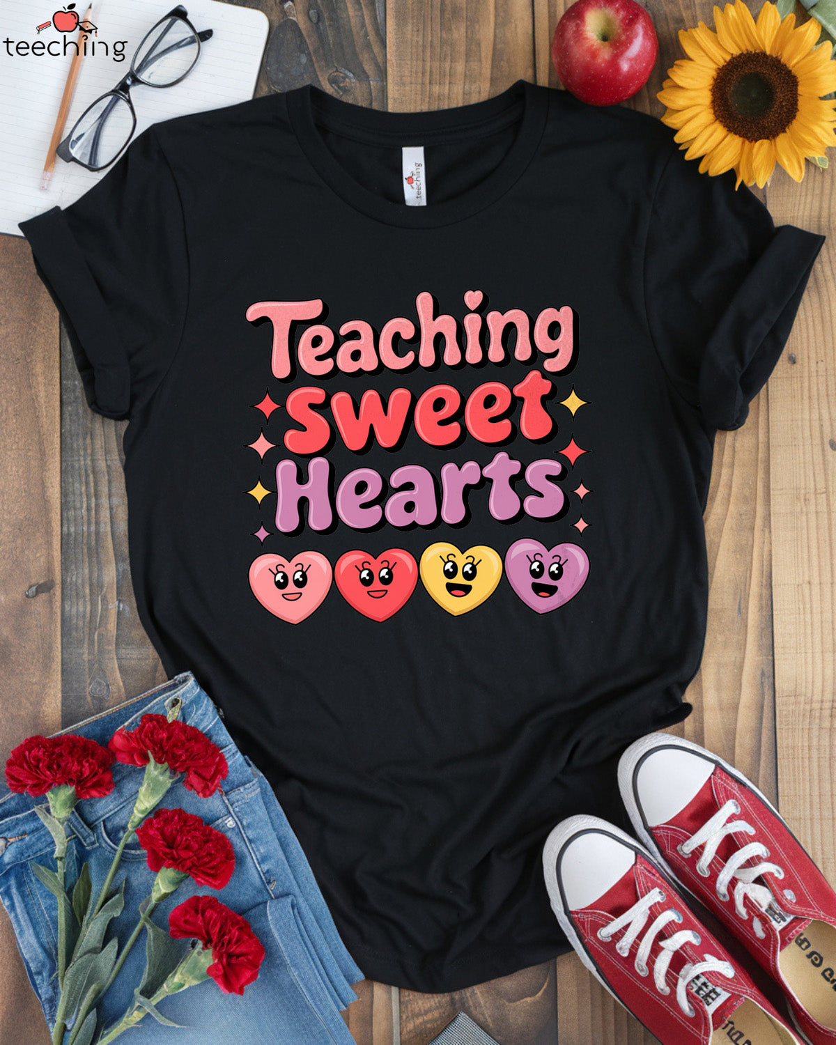 Teaching Sweet Hearts T-shirt