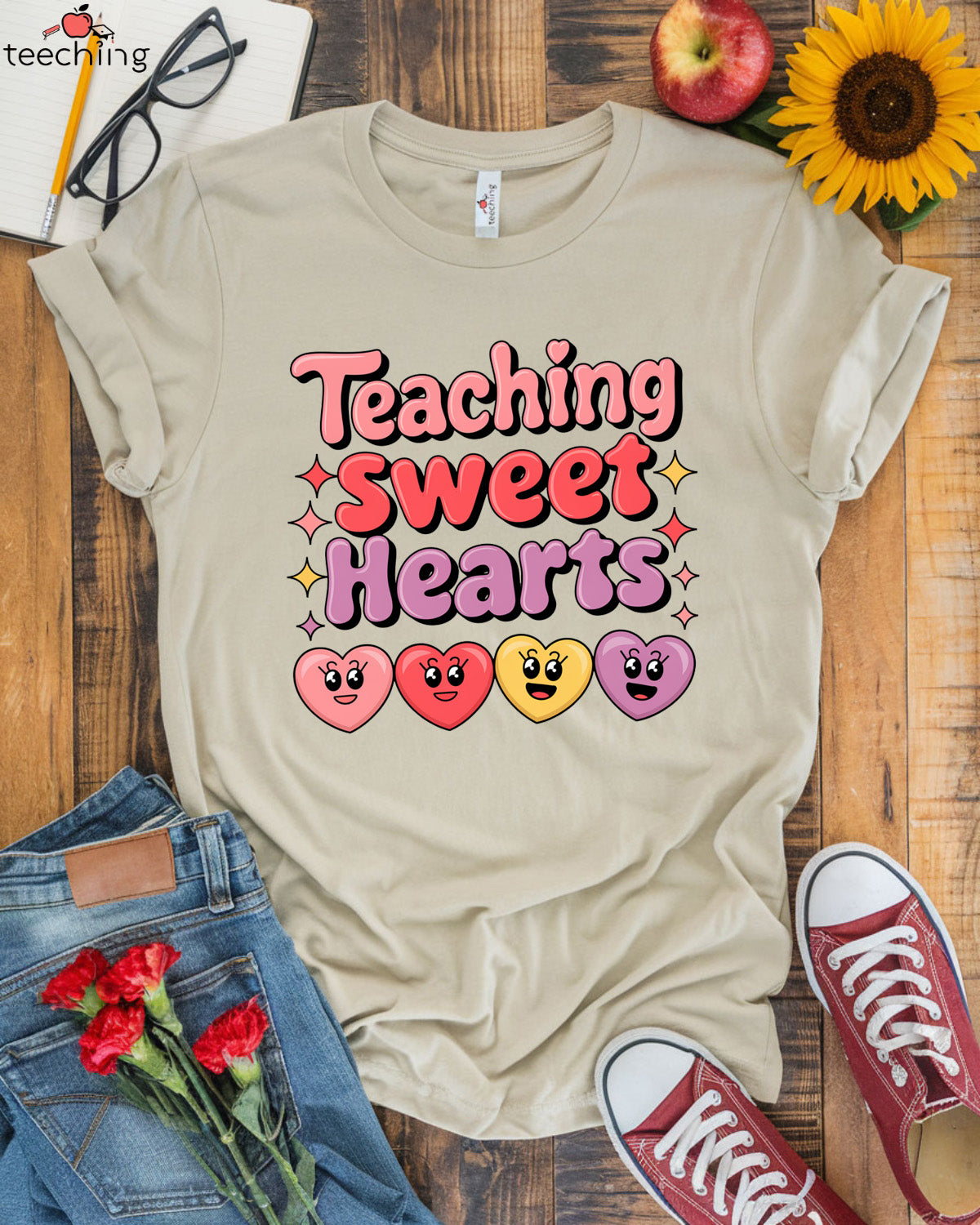 Teaching Sweet Hearts T-shirt