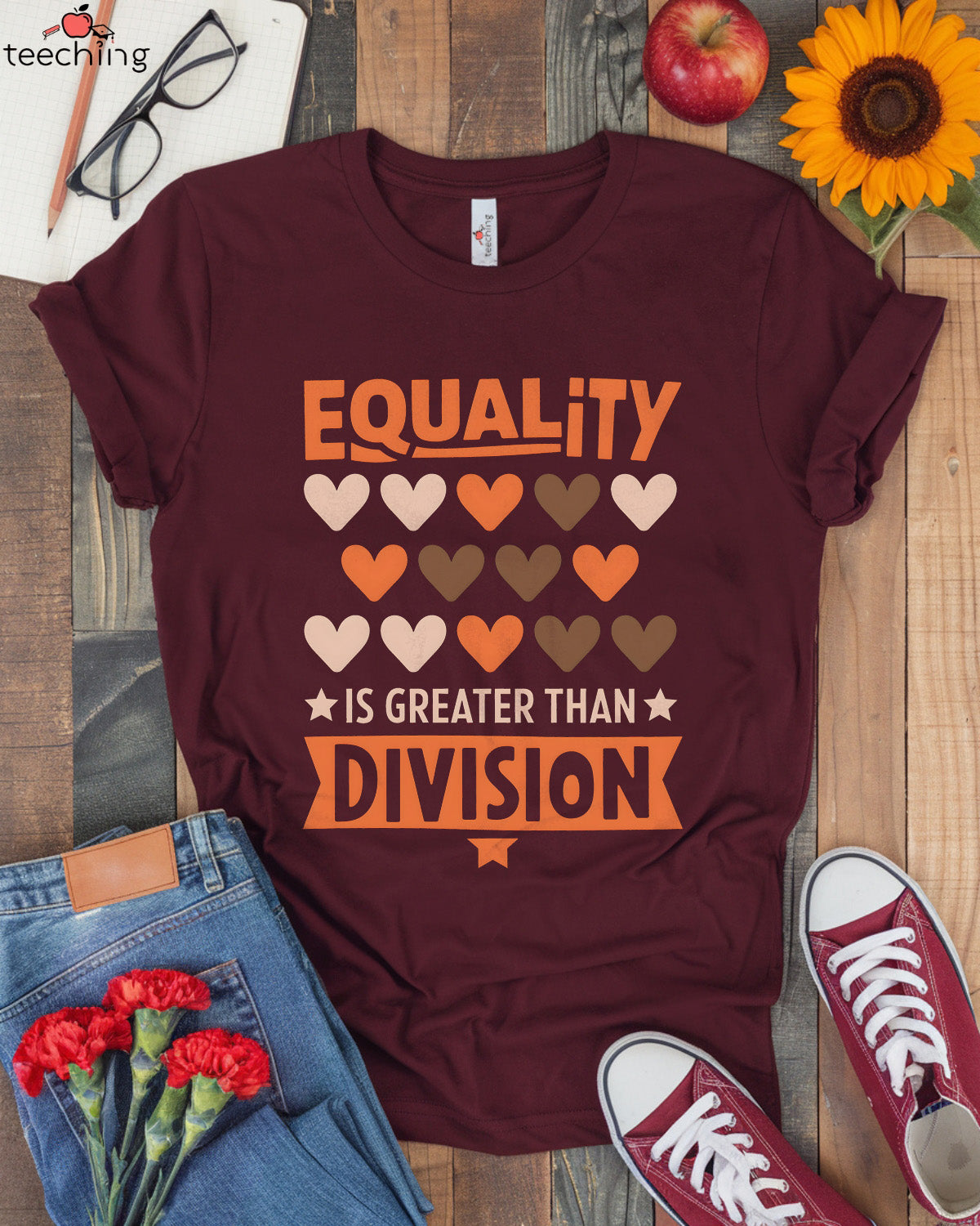 Equality Is Greater Than Division T-Shirt