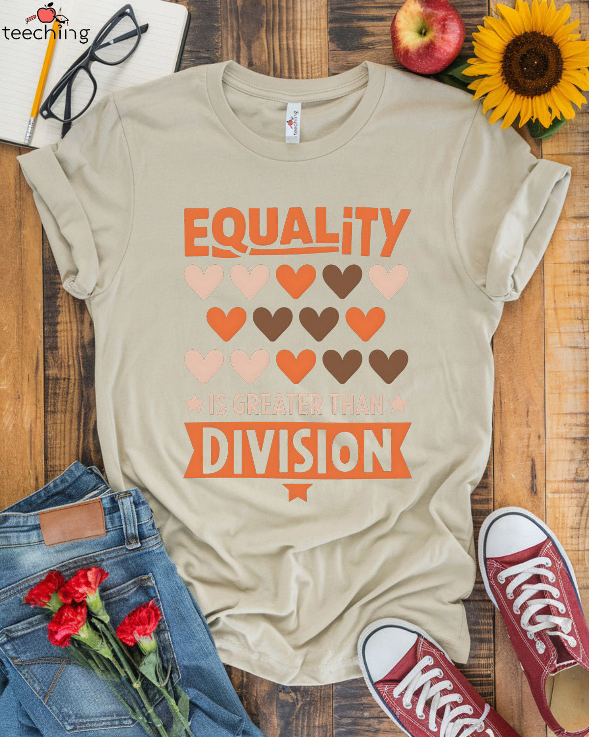 Equality Is Greater Than Division T-Shirt