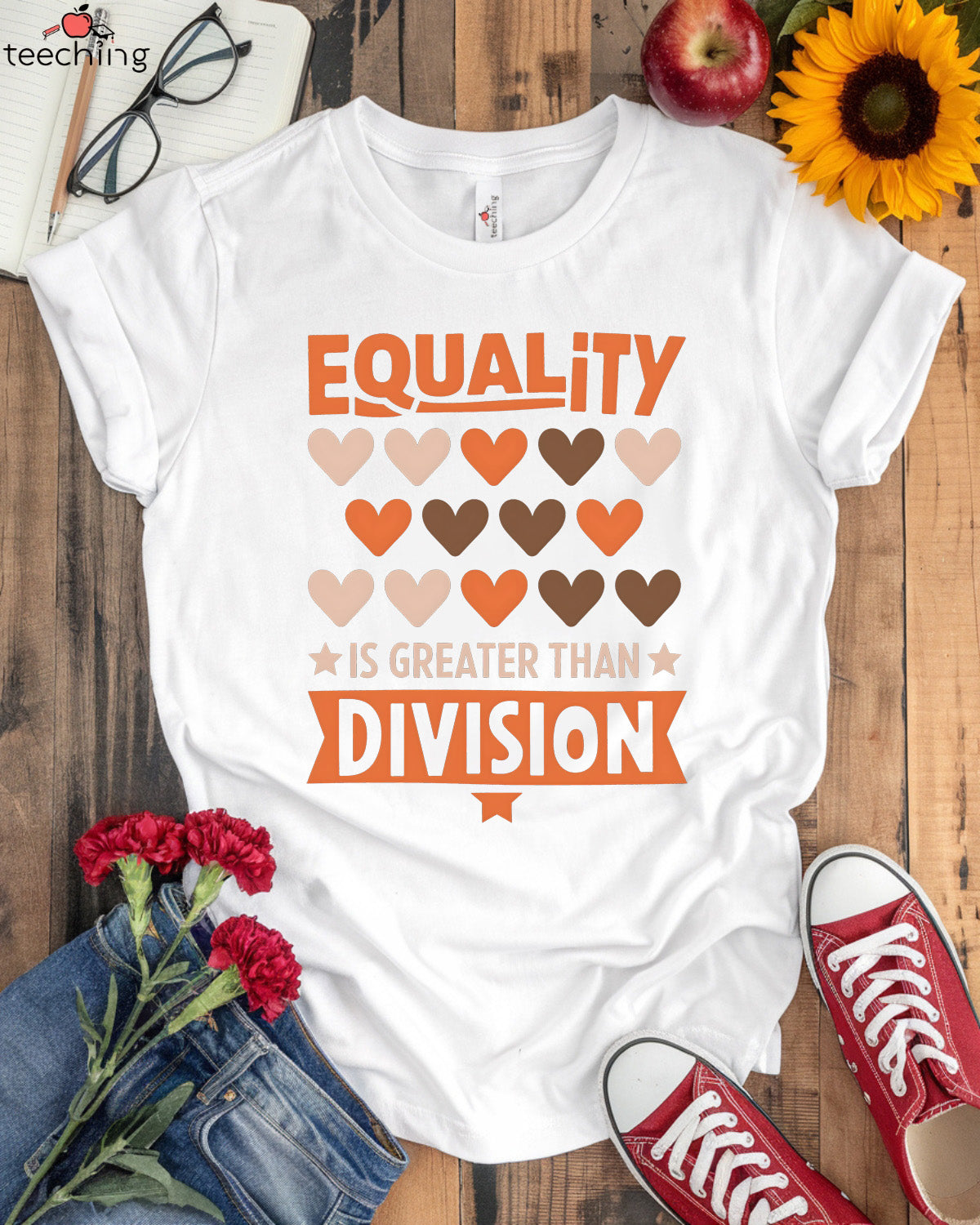 Equality Is Greater Than Division T-Shirt