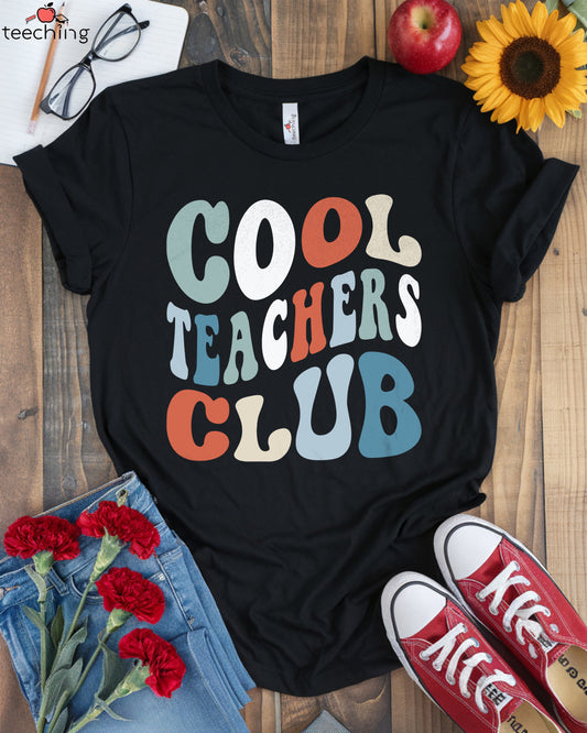 Cool Teachers Club Retro Tshirt