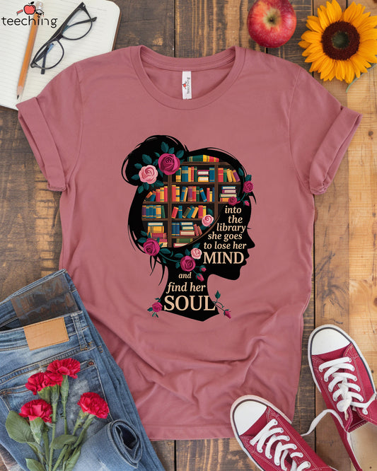 Into The Library T-shirt