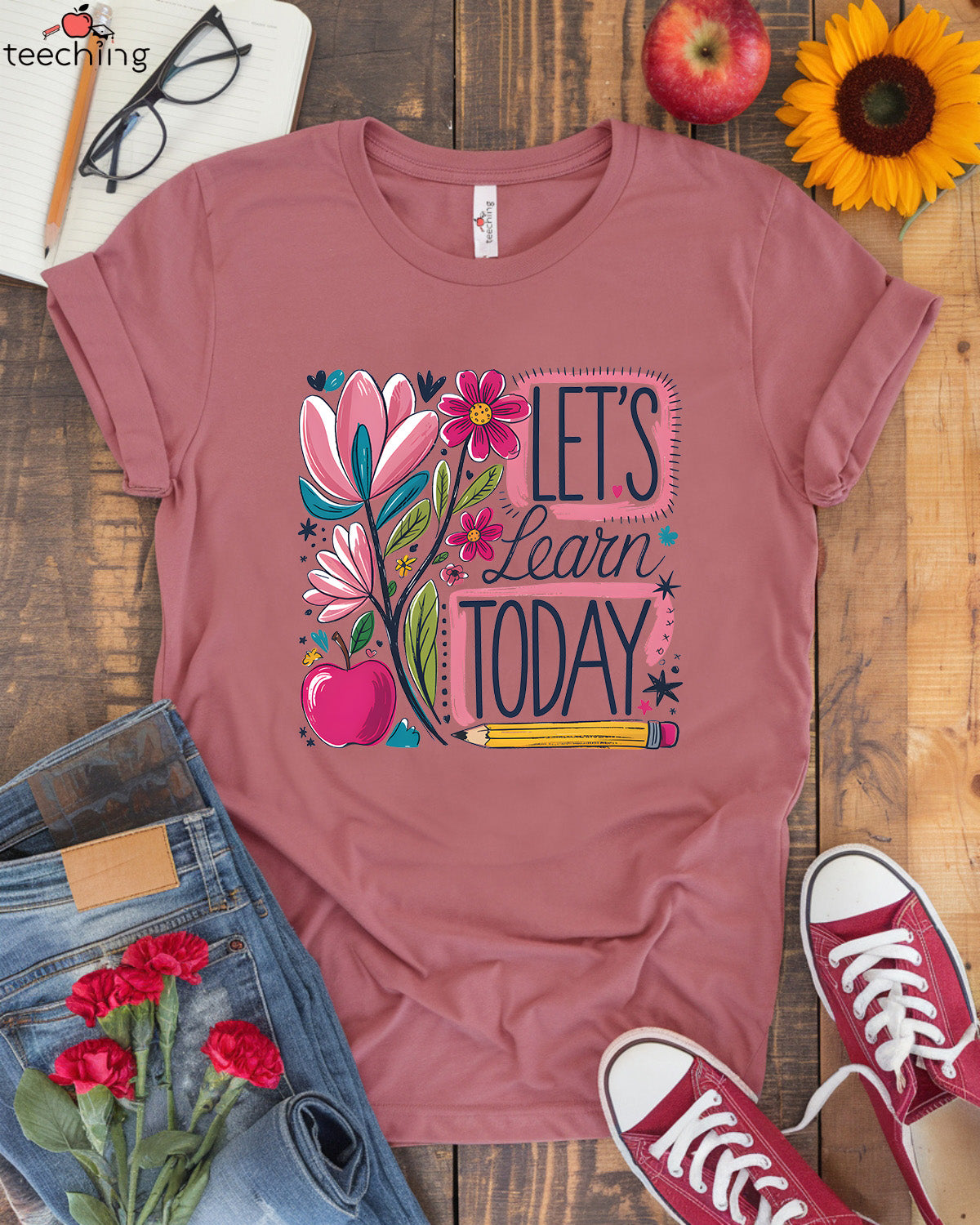 Let's Learn Today T-shirt