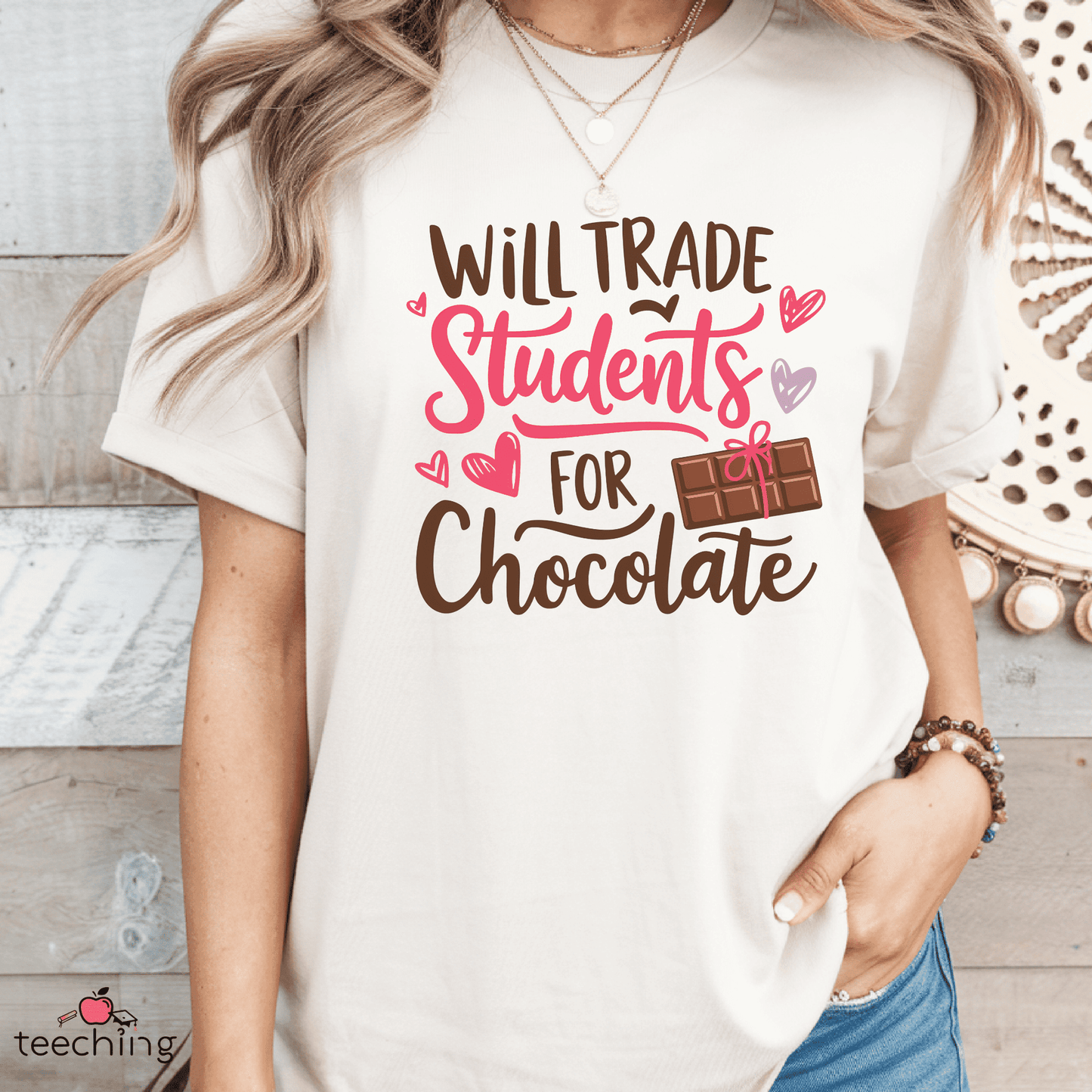 Will Trade Students for Chocolate T-shirt