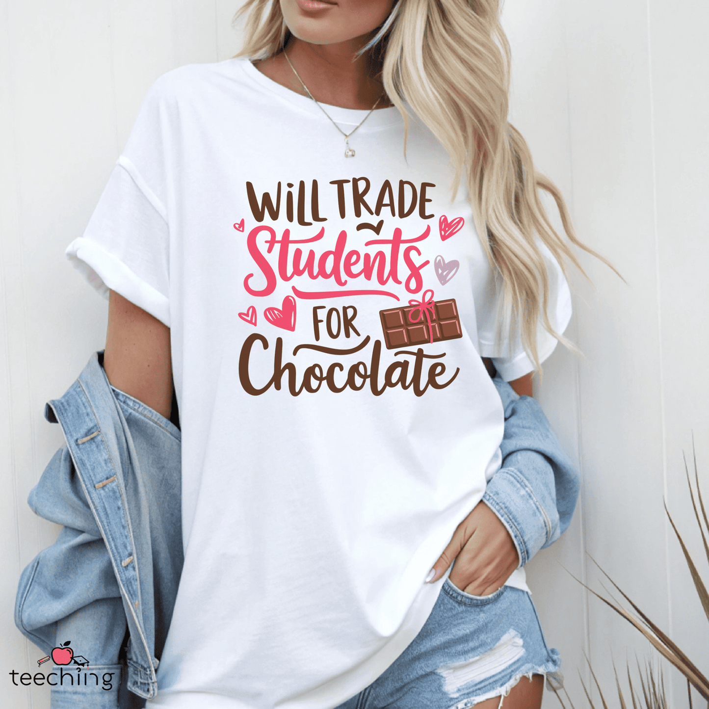 Will Trade Students for Chocolate T-shirt