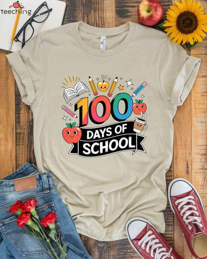 100 Days of School T-shirt