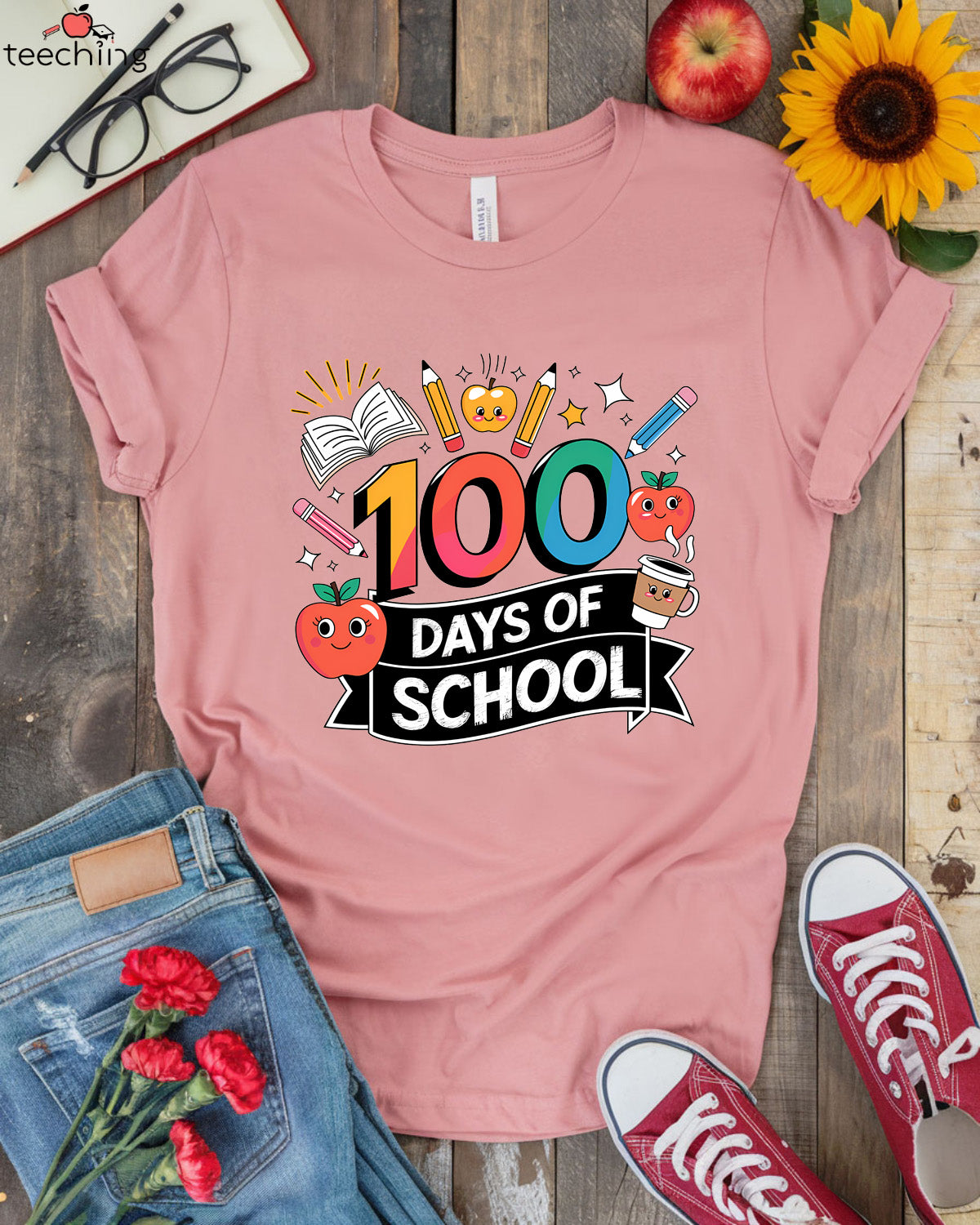 100 Days of School T-shirt