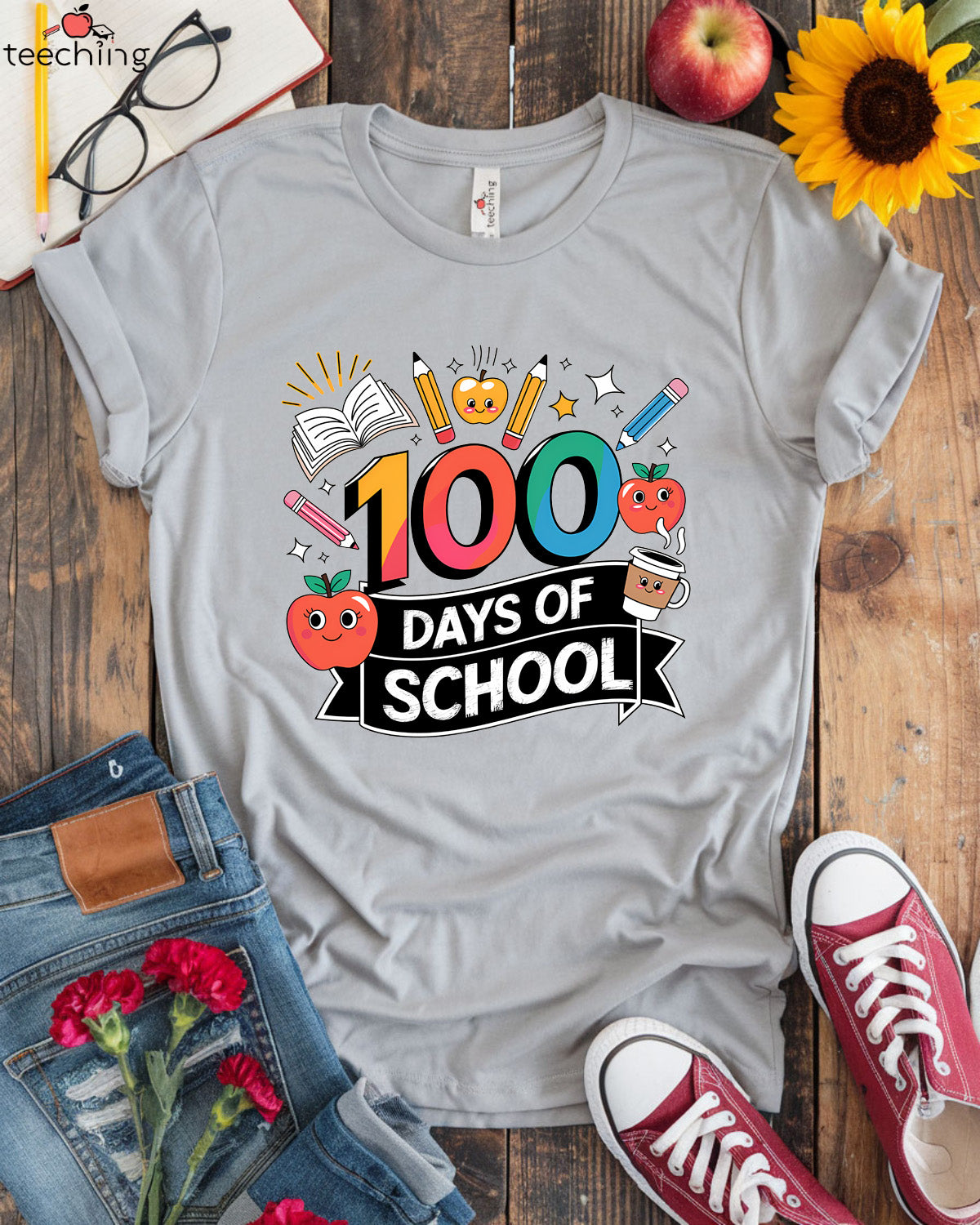 100 Days of School T-shirt