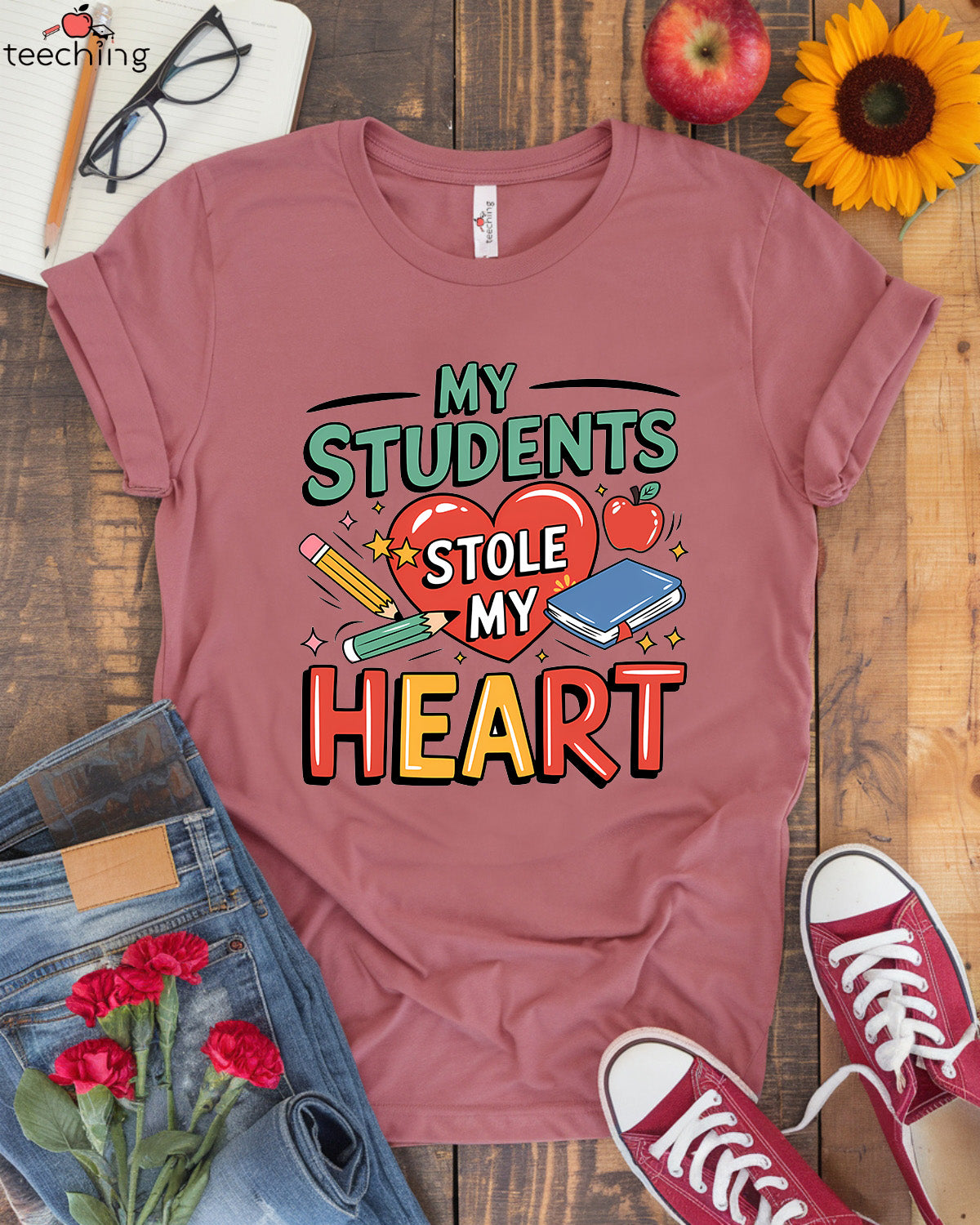 My Students Stole My Heart T-shirt