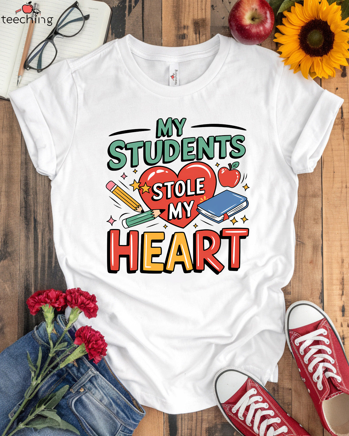 My Students Stole My Heart T-shirt