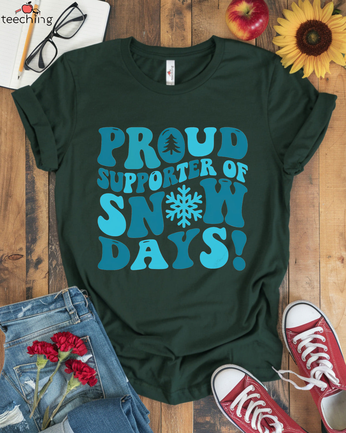 Proud Supporter of Snow Days T-shirt