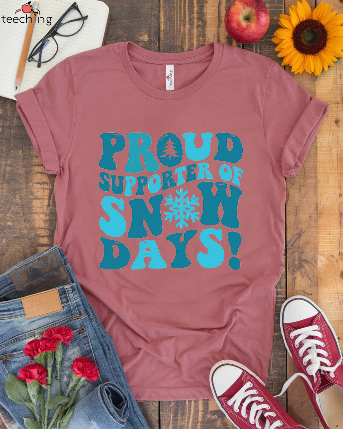 Proud Supporter of Snow Days T-shirt