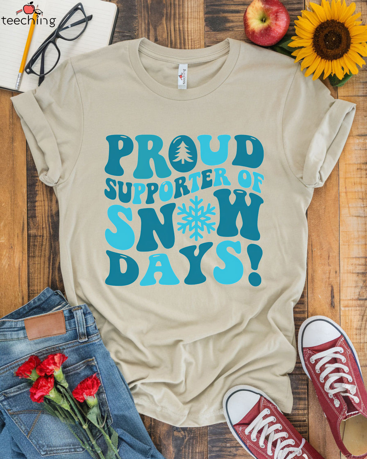 Proud Supporter of Snow Days T-shirt