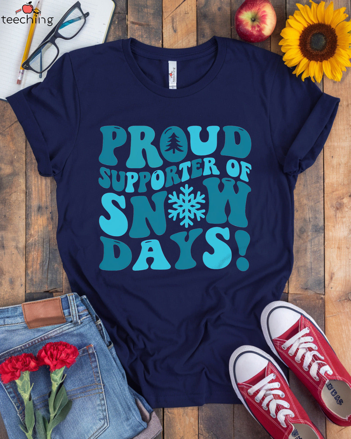 Proud Supporter of Snow Days T-shirt