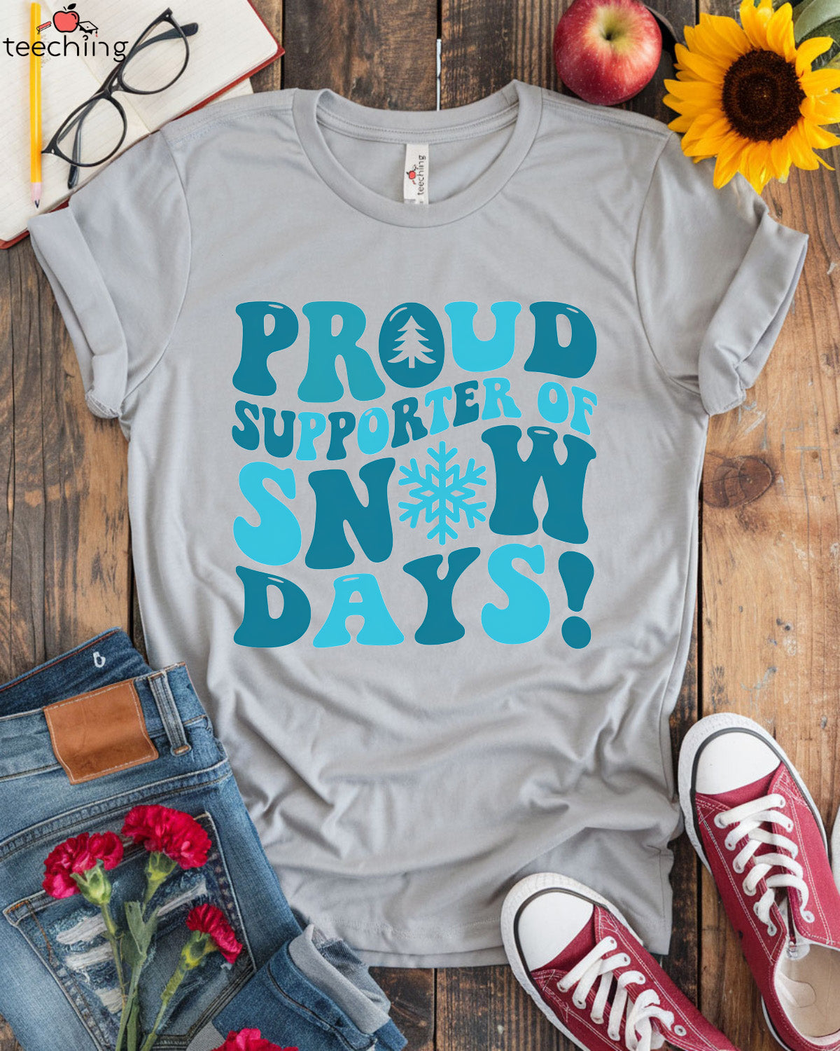 Proud Supporter of Snow Days T-shirt