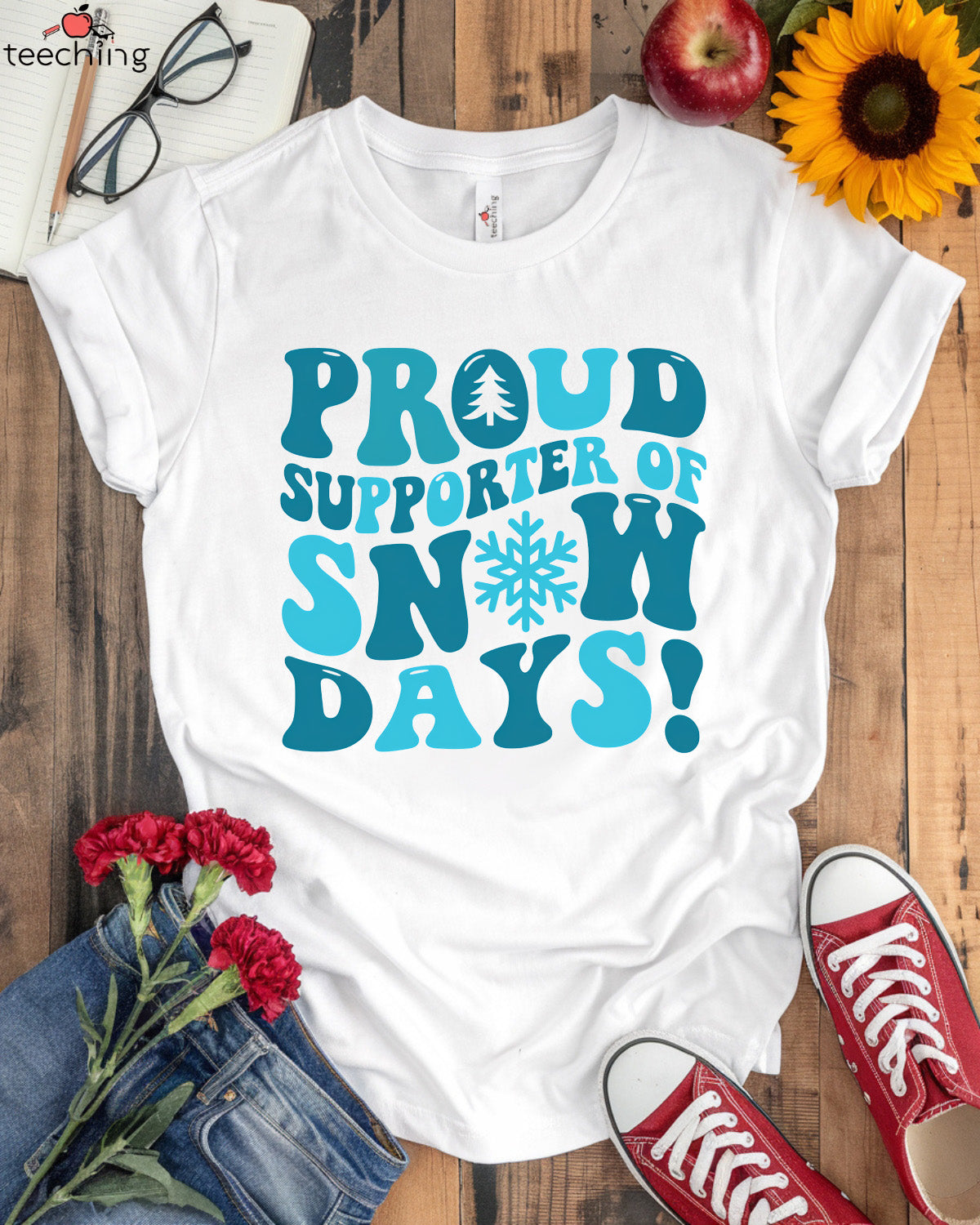 Proud Supporter of Snow Days T-shirt