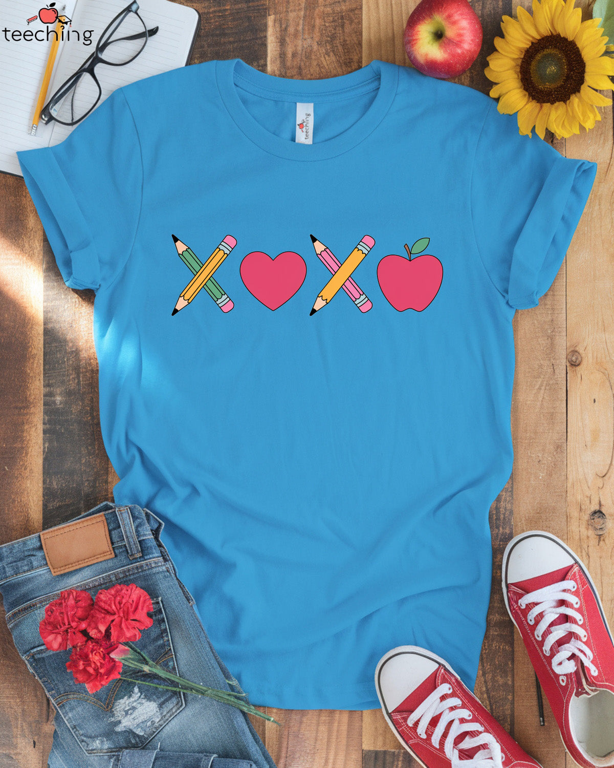 XOXO Teacher Shirt