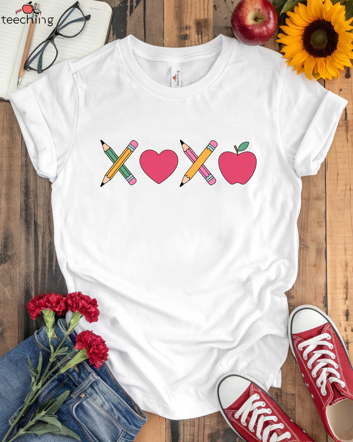 XOXO Teacher Shirt