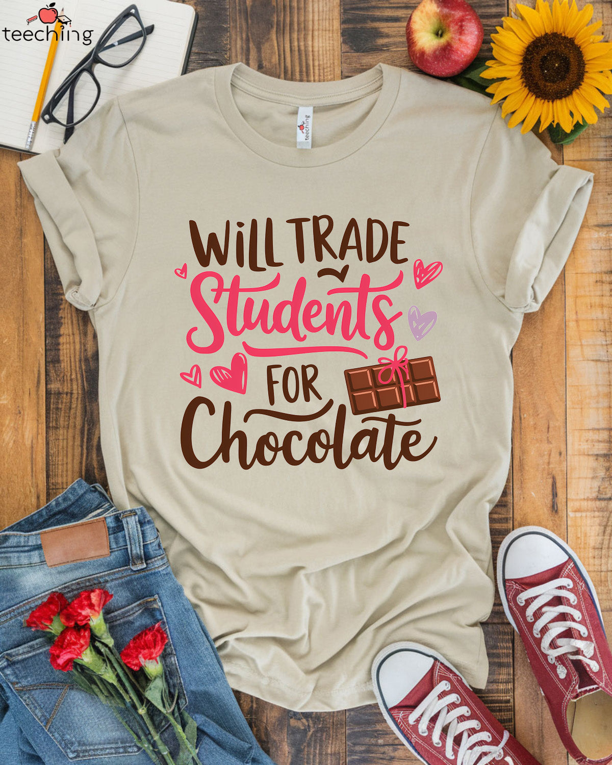 Will Trade Students for Chocolate T-shirt