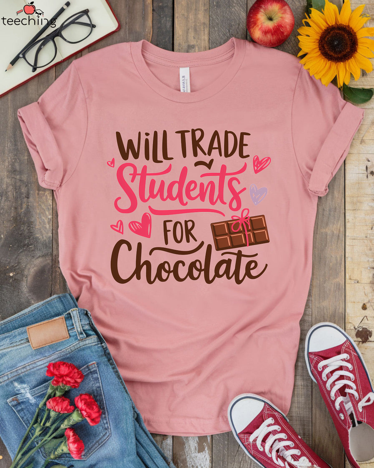 Will Trade Students for Chocolate T-shirt