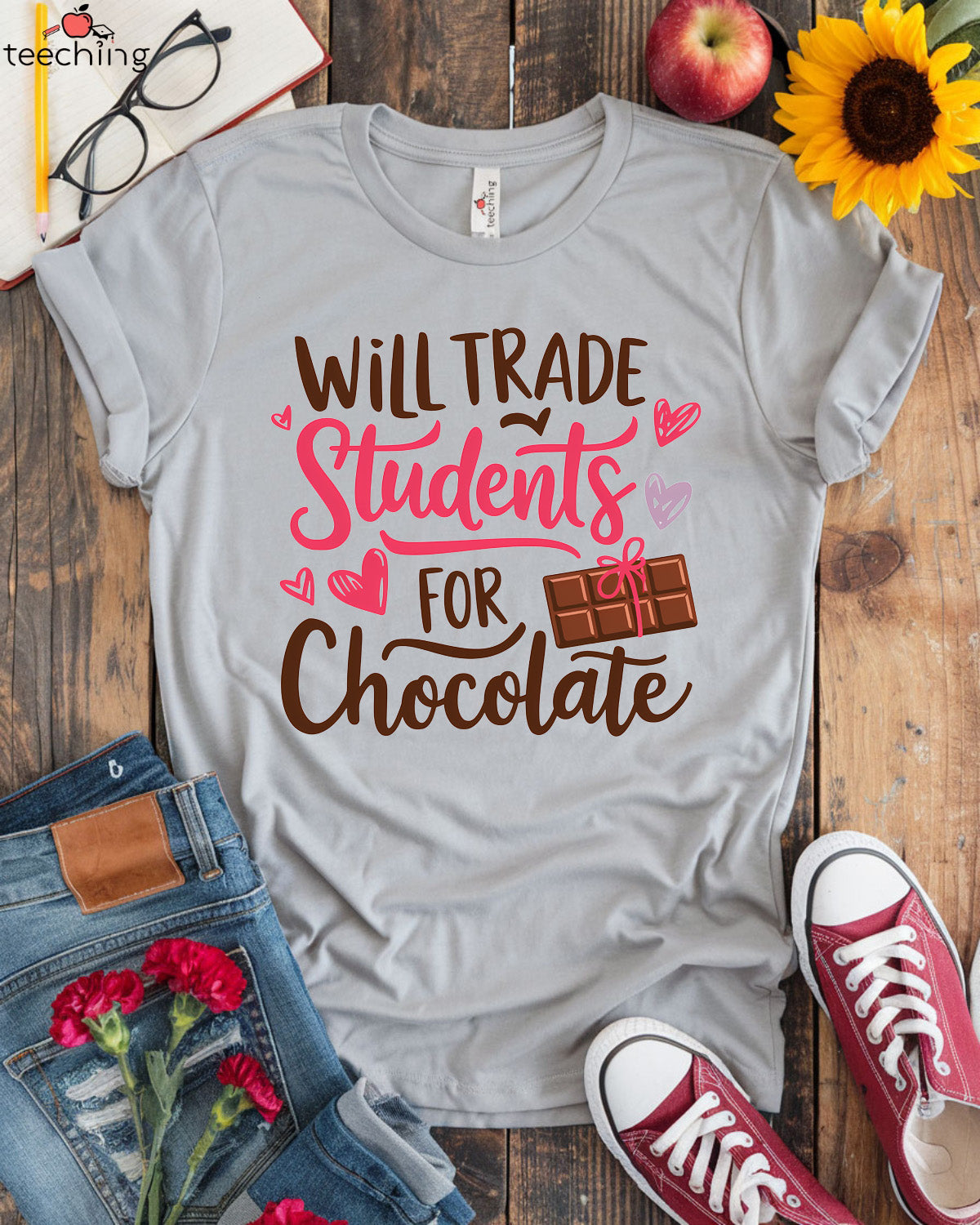 Will Trade Students for Chocolate T-shirt