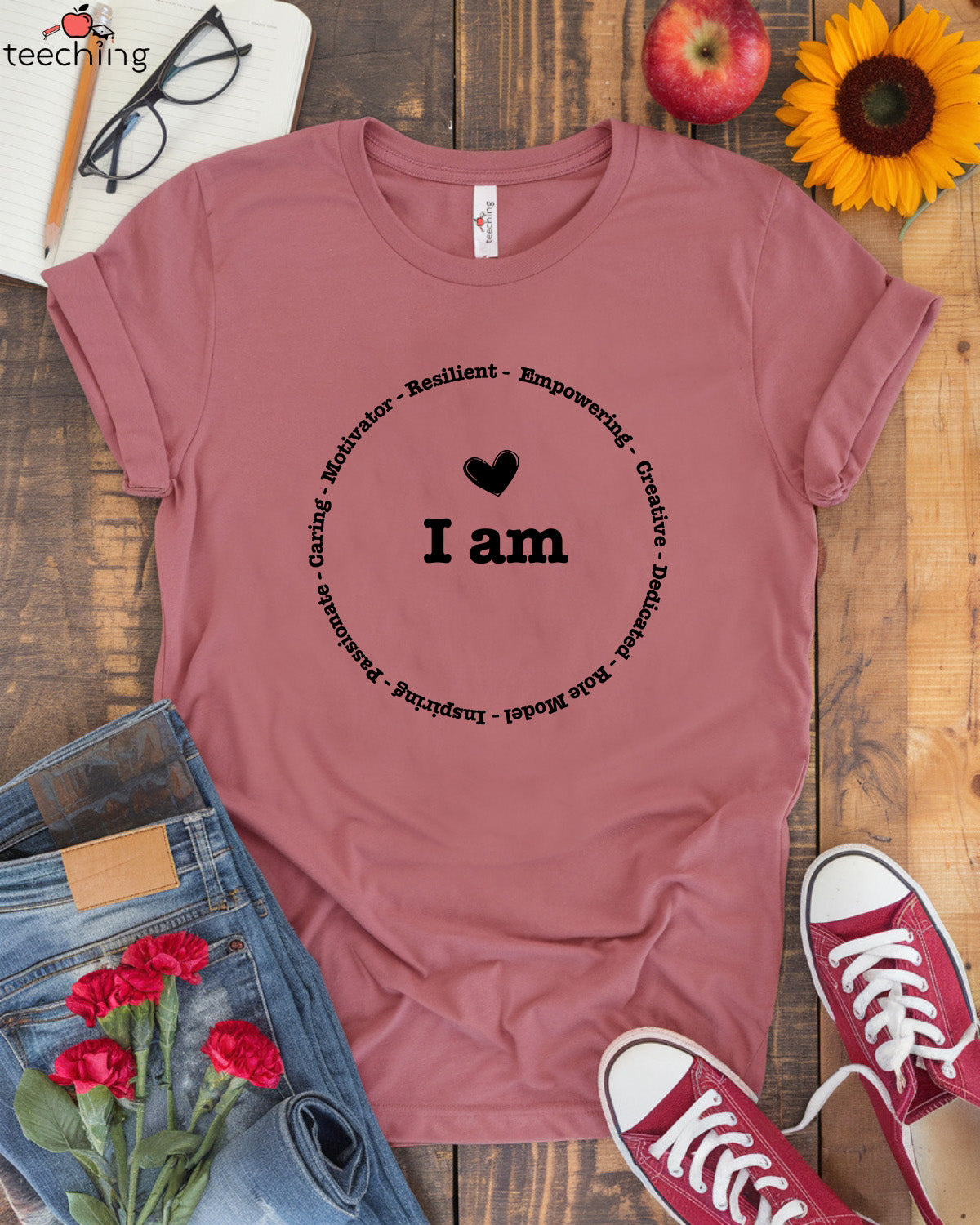 I Am Teacher Empowerment T-shirt
