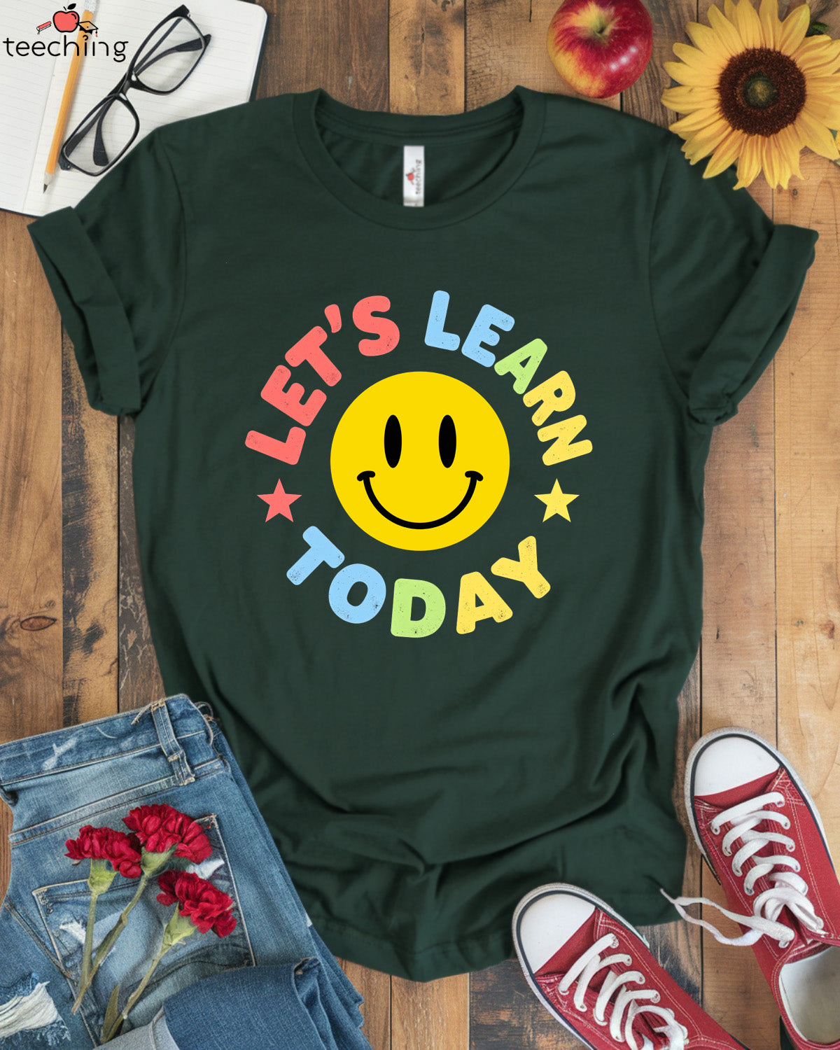 Let's Learn Today T-shirt