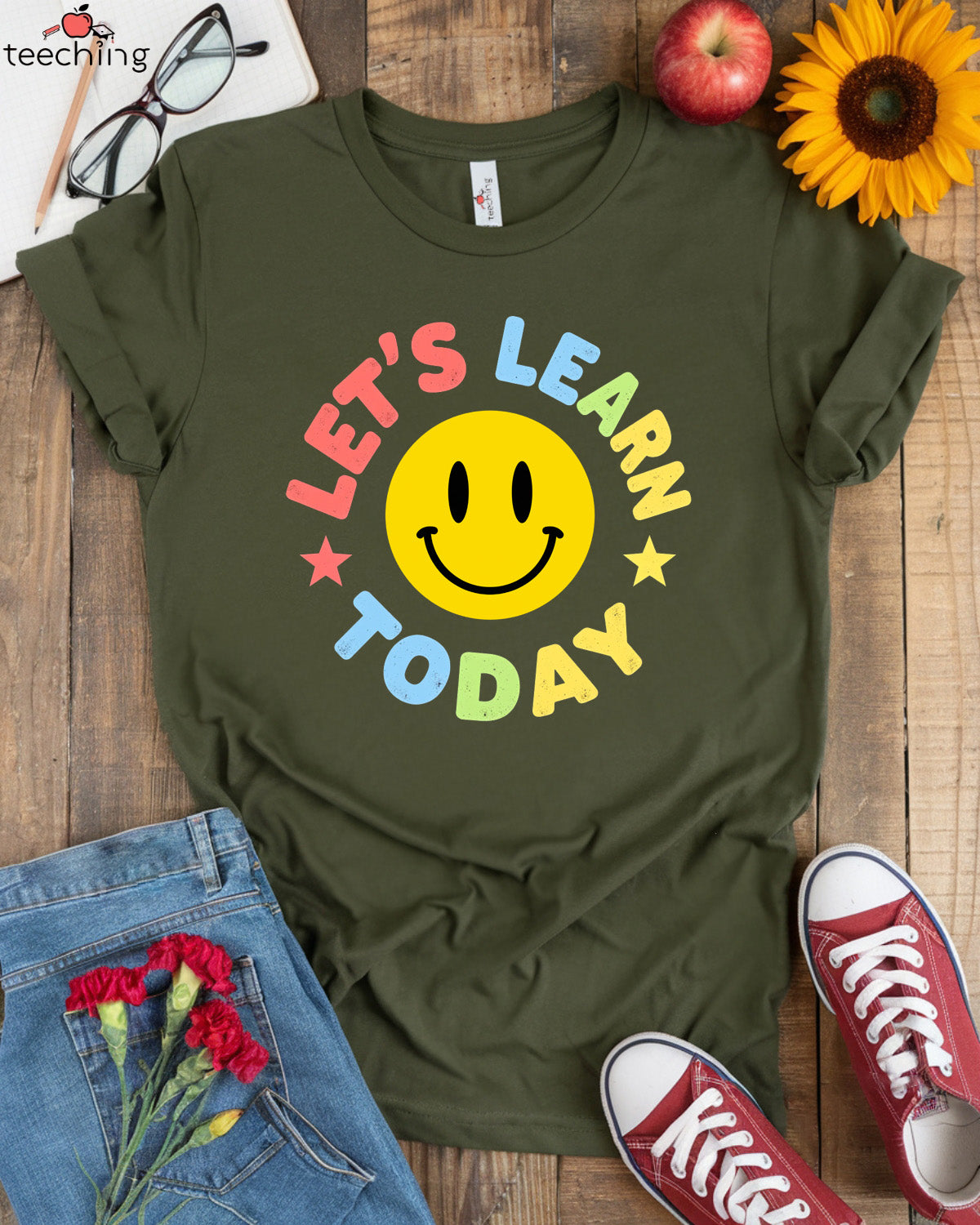 Let's Learn Today T-shirt