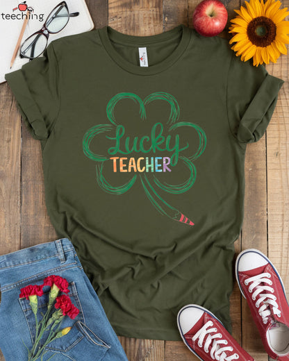 Lucky Teacher T-shirt