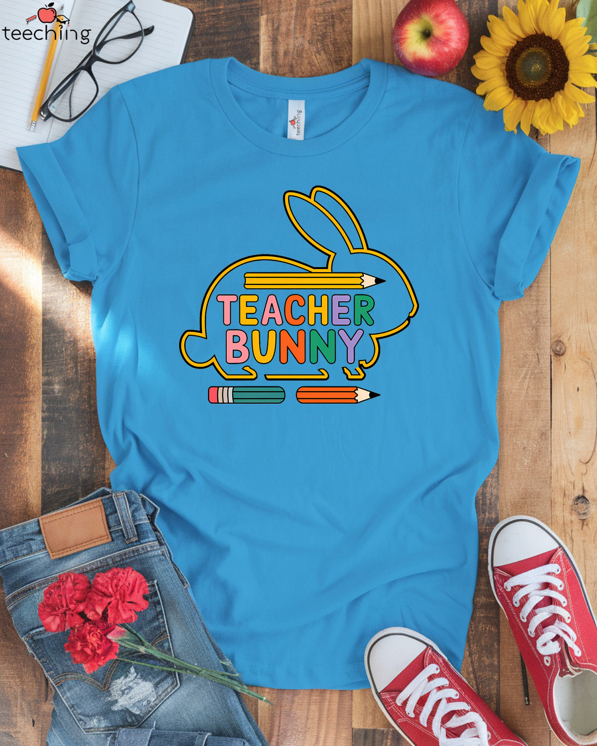Teacher Bunny T-shirt