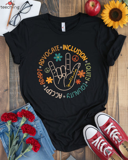 Special Education Inclusion & Advocacy T-shirt