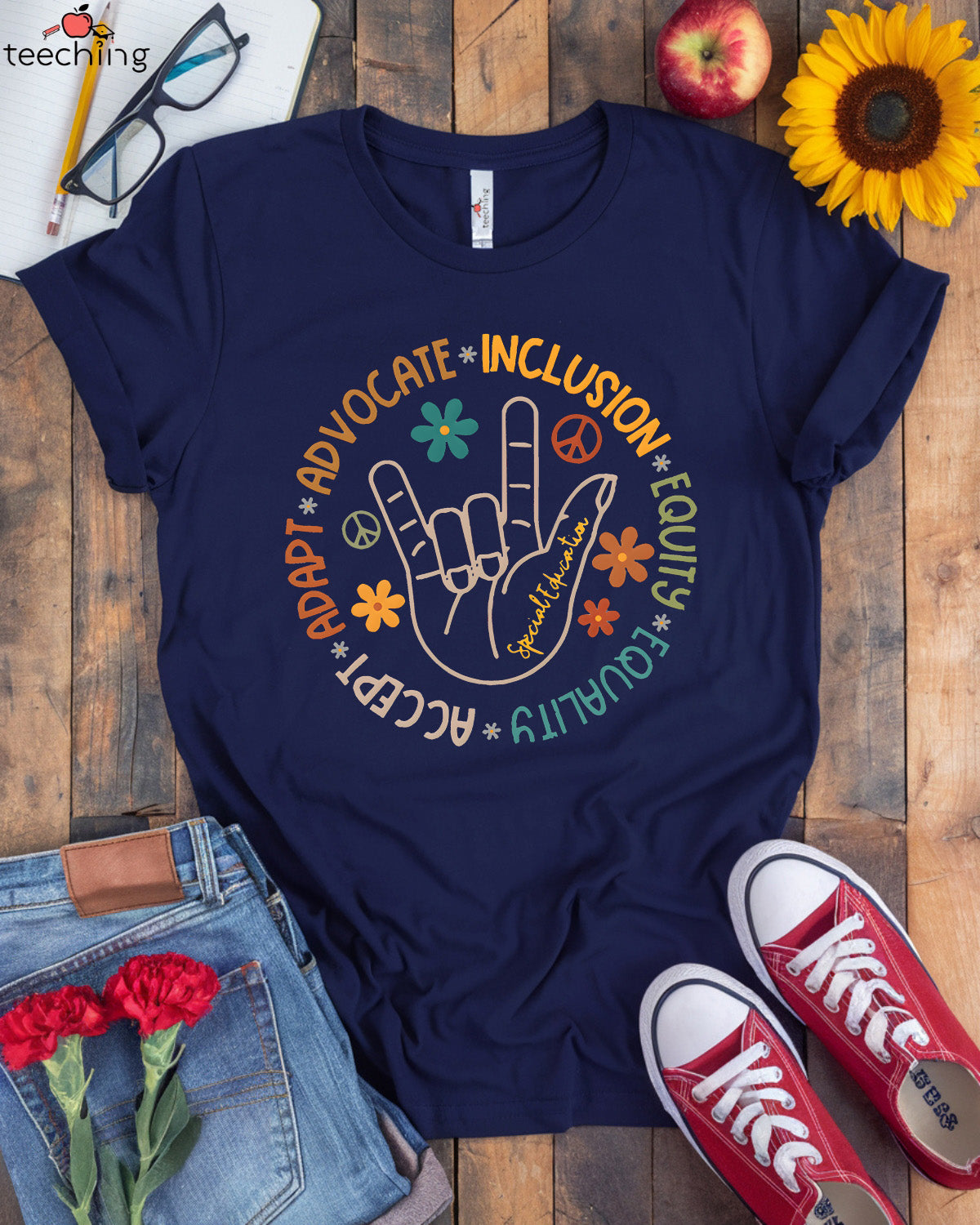 Special Education Inclusion & Advocacy T-shirt
