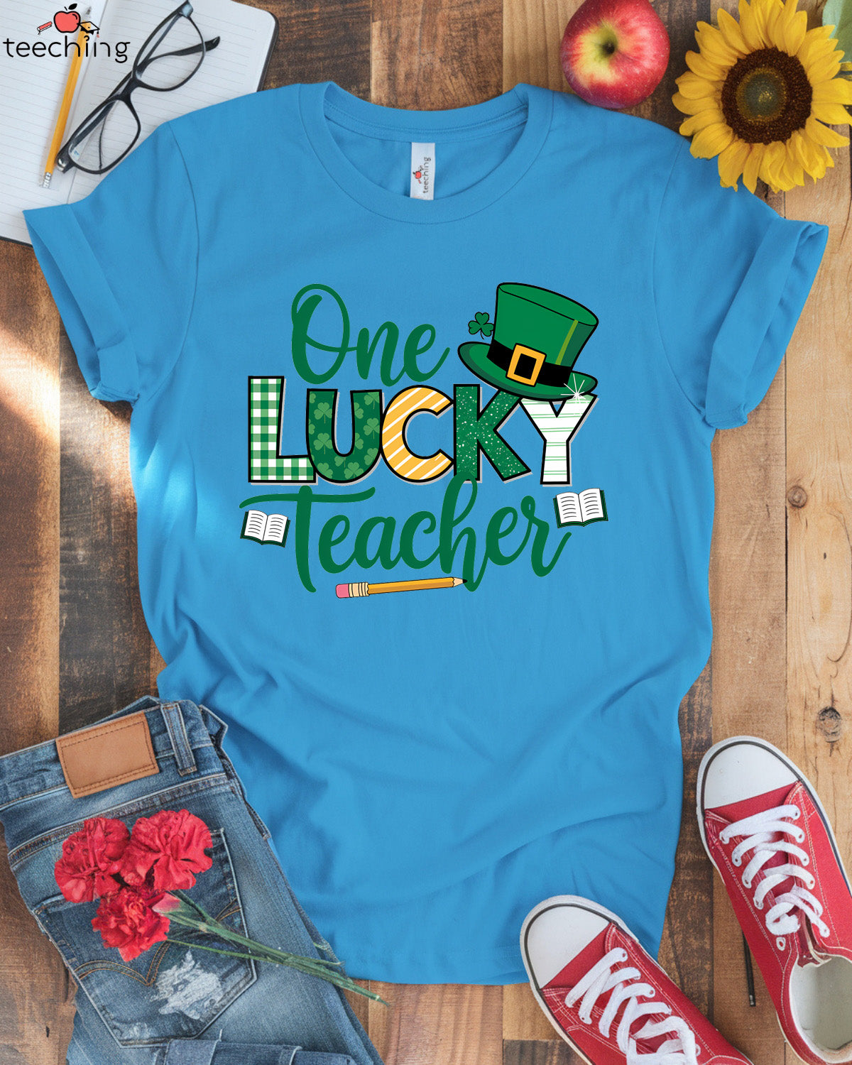 One Lucky Teacher - St. Patrick’s Day Teacher T-Shirt